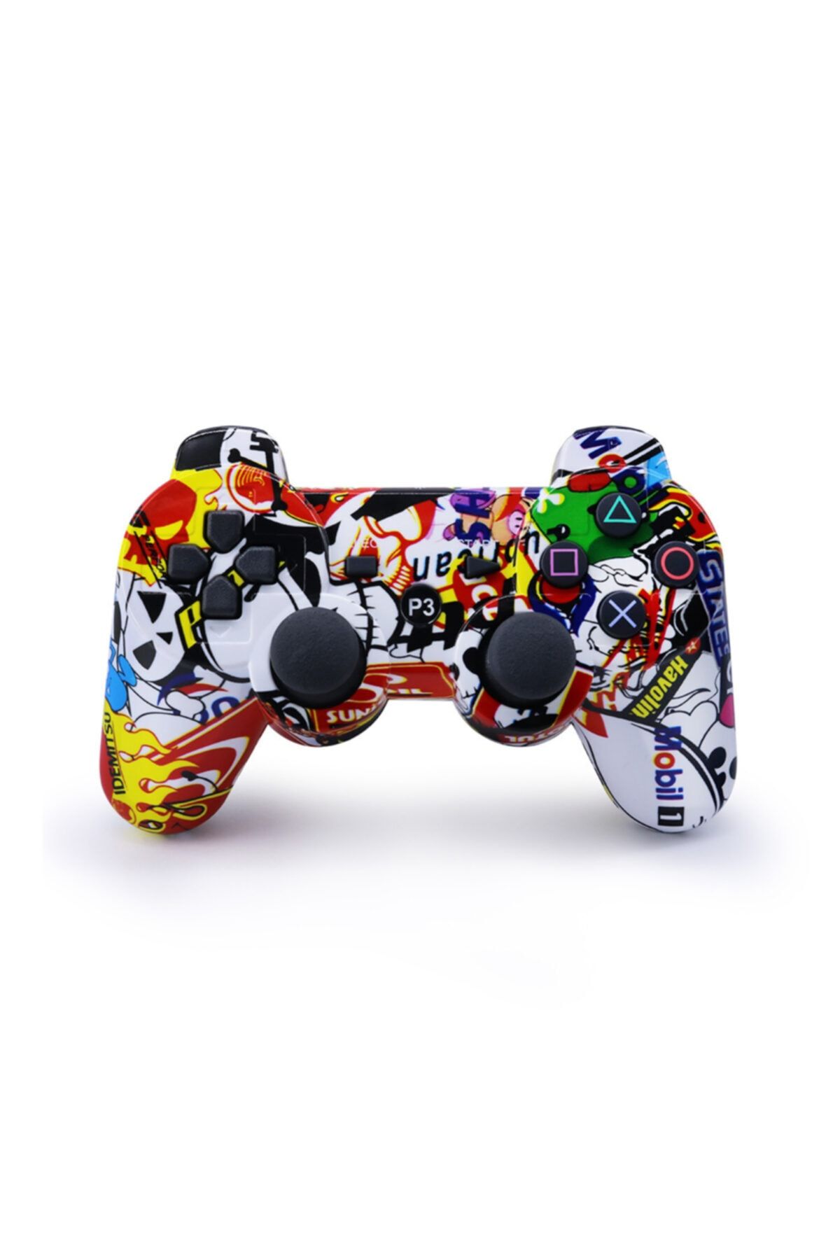 kontorland ps 3055 desenli ps3 bluetooth analog game pad fiyati yorumlari trendyol