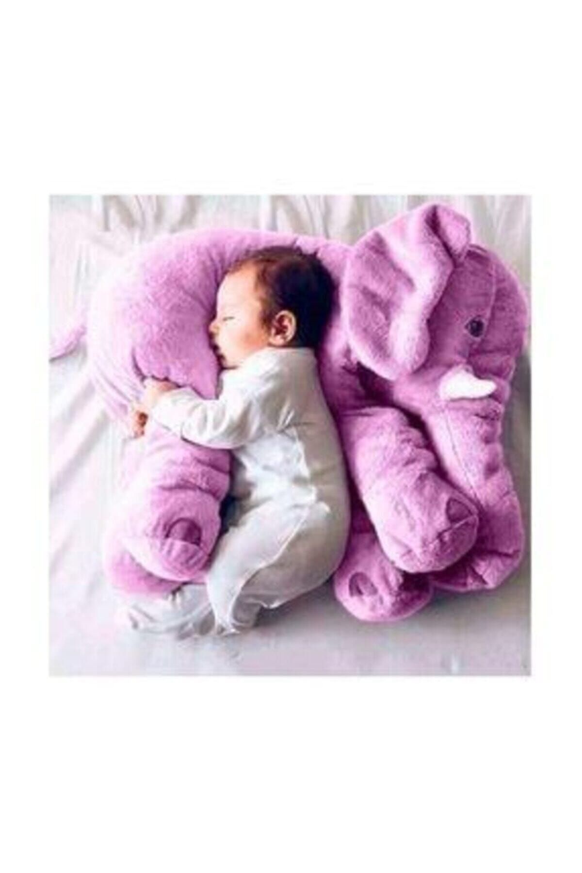 Sozzy Toys Uyku Arkadaşım Peluş Yumuşak Fil Mor