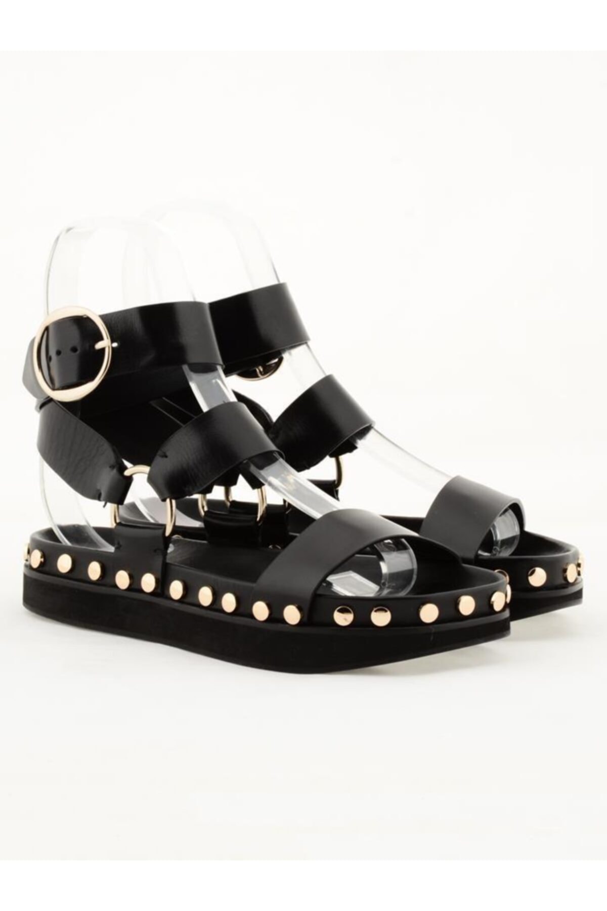 Nursace Hakiki Deri Sandalet Nsc19y-a64001