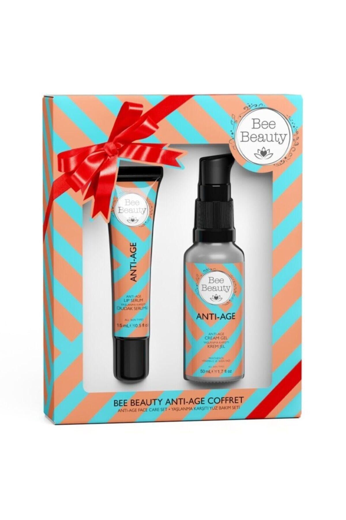 bee beauty antiage yuz kremi 50 ml dudak serumu 15 ml 2 li set fiyati yorumlari trendyol