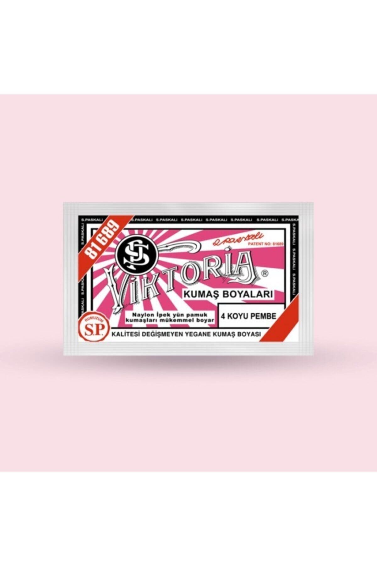 Viktoria Koyu Pembe Kumaş Boyası 04