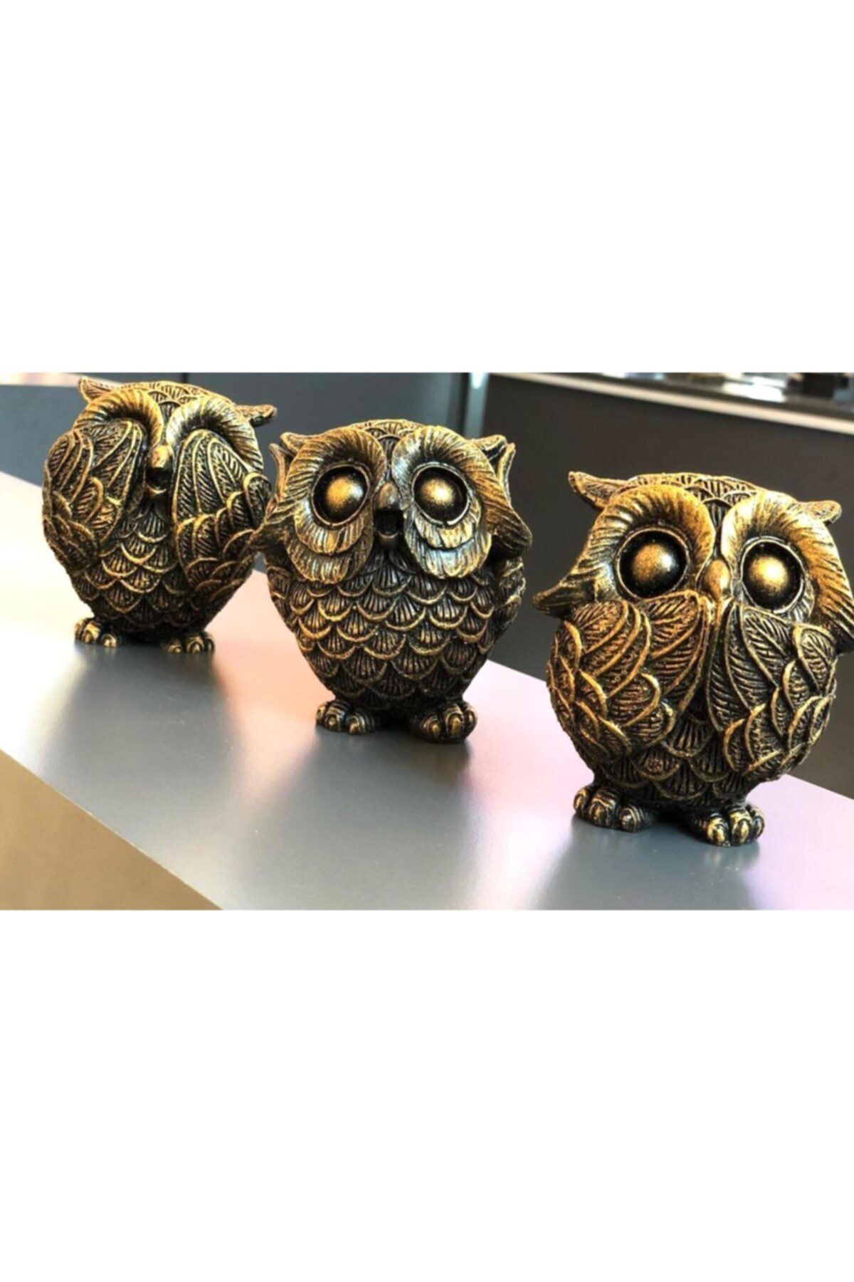 Trend Home Görmedim Duymadım Bilmiyorum - Altın Baykuş