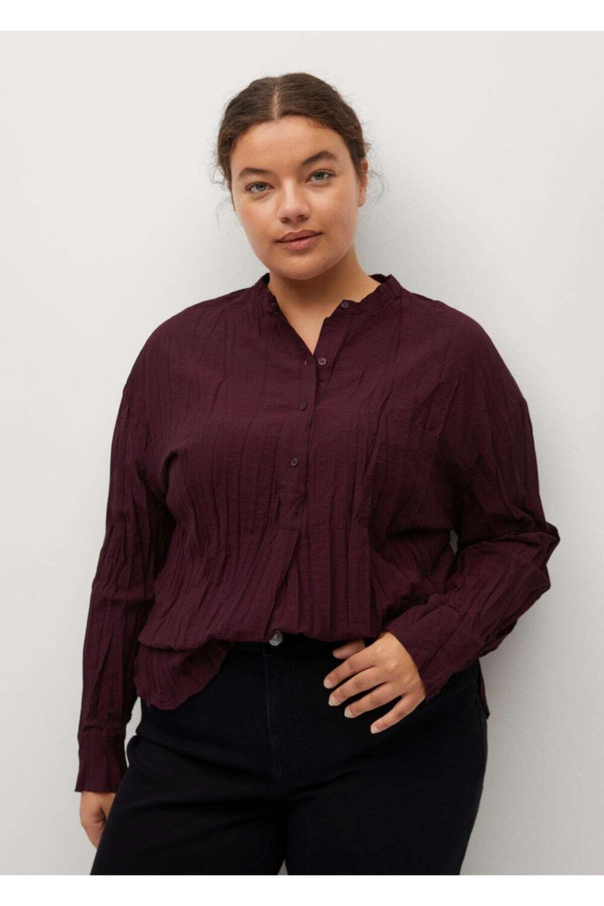 Violeta by discount mango blouse