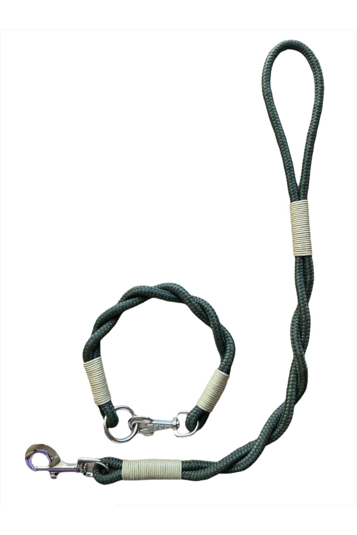 KAJU PET Jungle Set (şık Gezdirme Kayışı Ve Boyun Tasması)