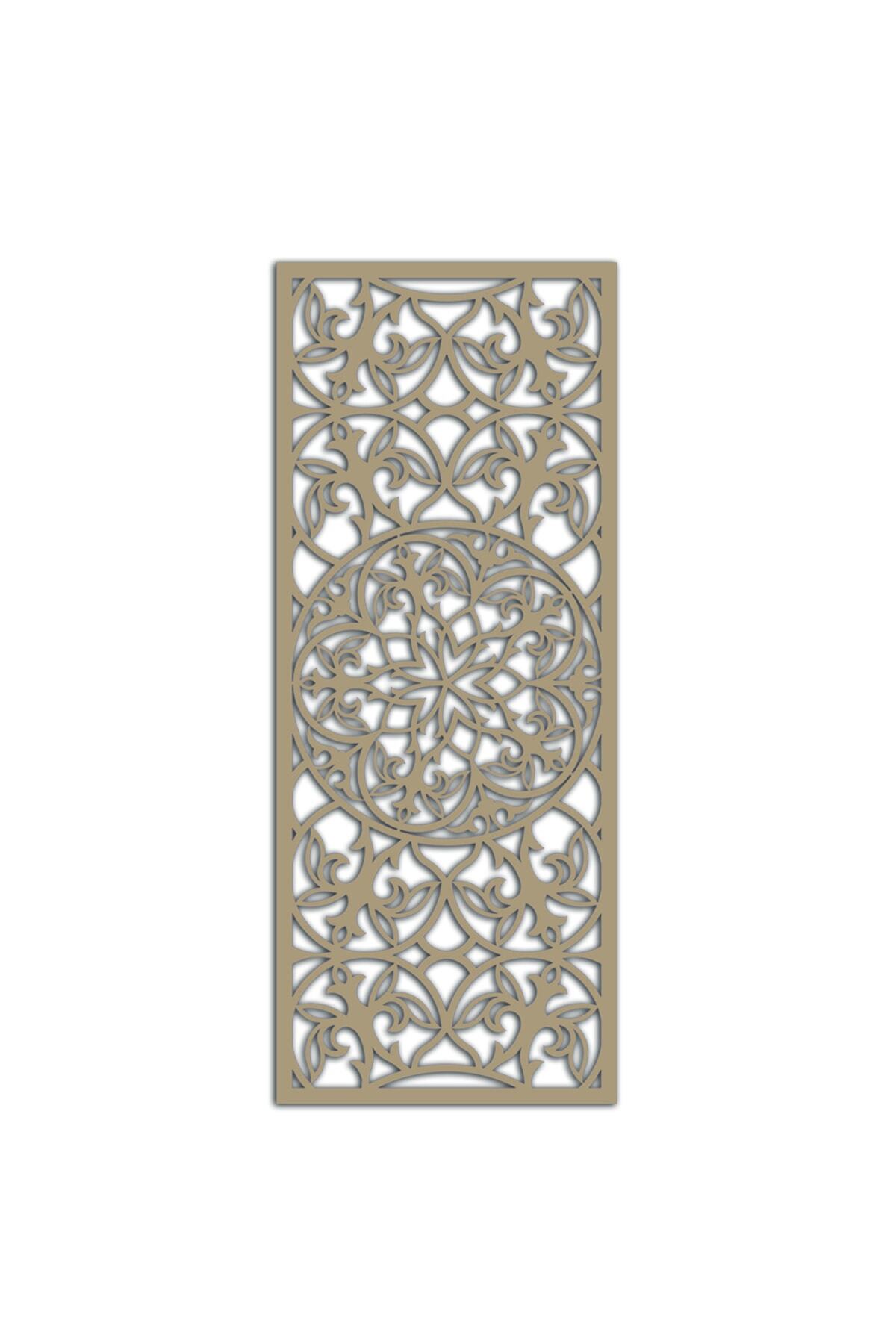 Liar Dekor Liar Ahşap Seperatör (Paravan) - KSP-200 - (10 mm) - (85 cm x 210 cm) - (Ham)