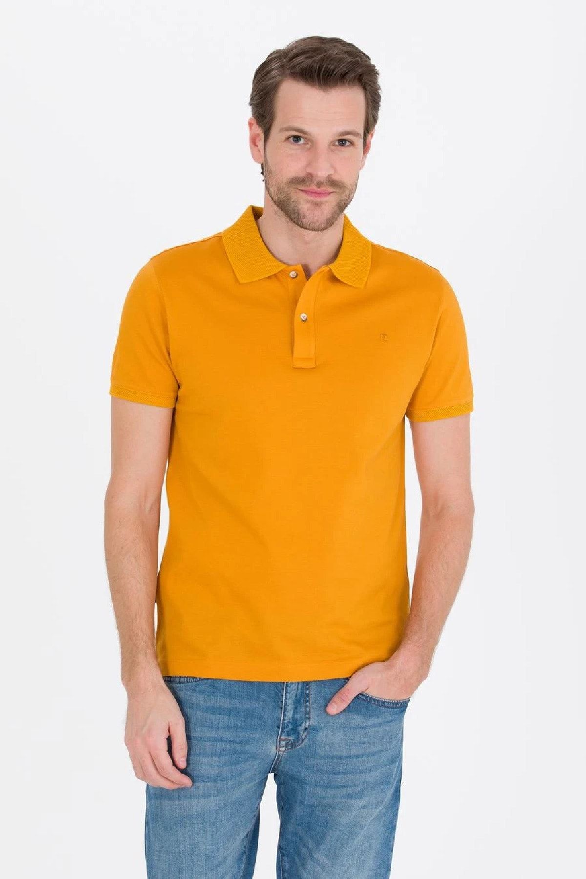 Pierre cardin plain 2025 polo shirt mens