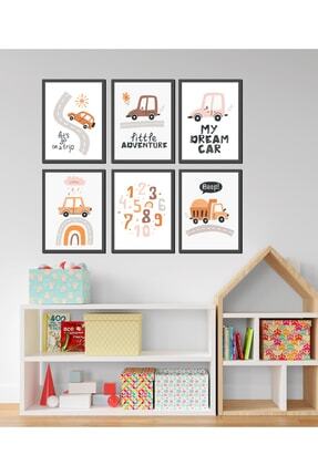 Erkek Çocuk Odası 6'lı Mdf Tablo Set 15x20 Image 0