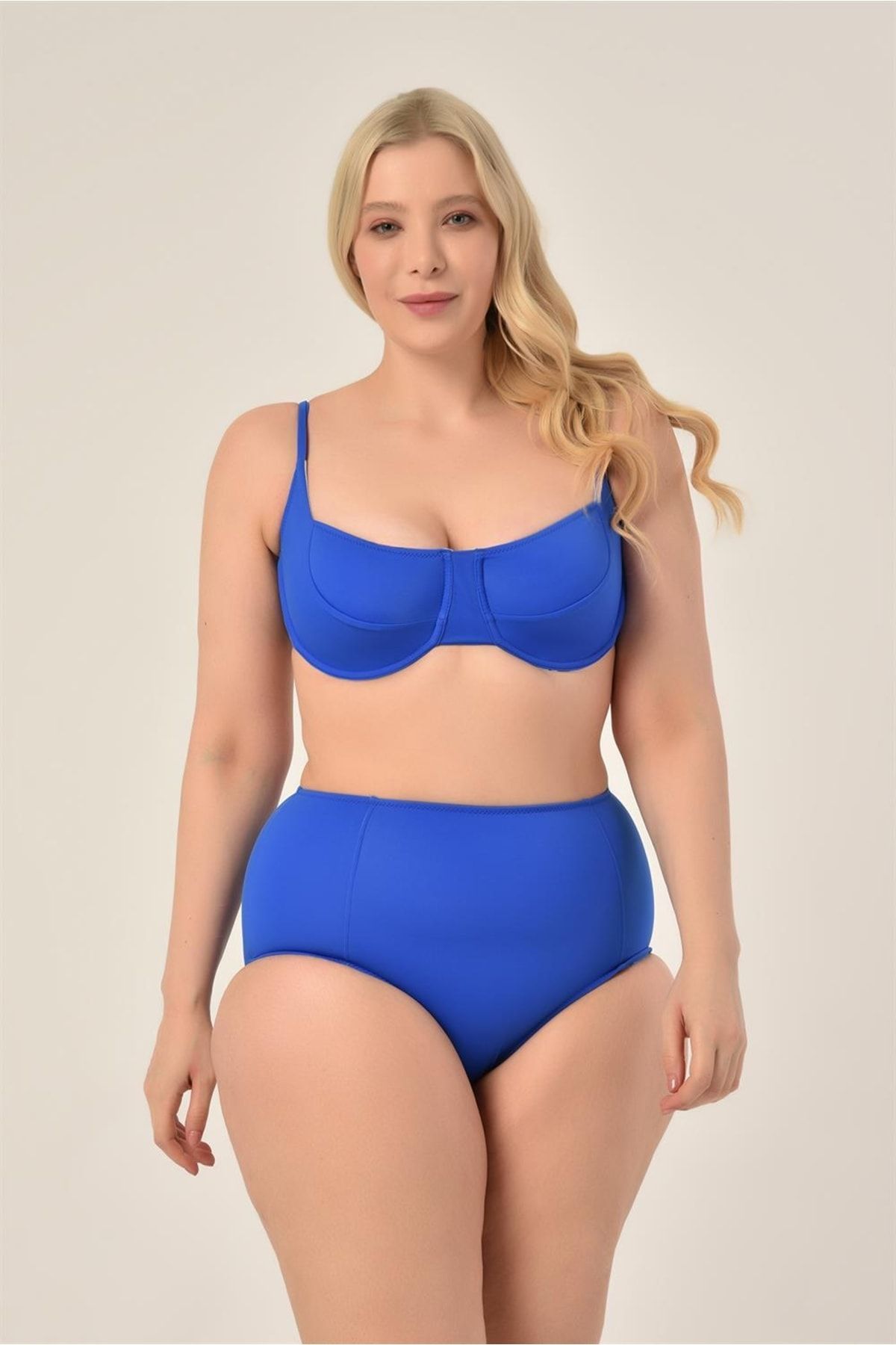 AQUAV VA Women s Saks Plus Size Covered Underwire Double