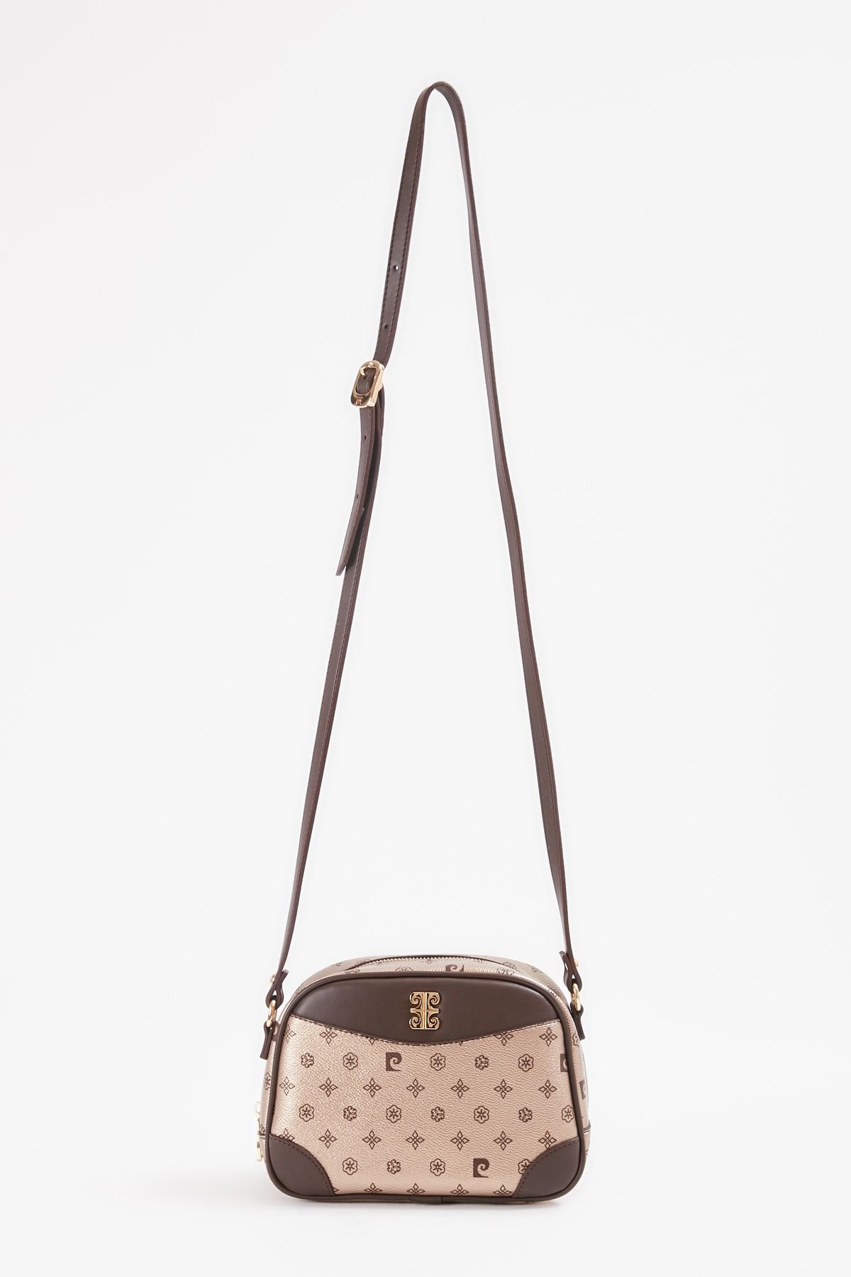 pierre cardin altin monogram omuz cantasi 05po21y1440 fiyati yorumlari trendyol