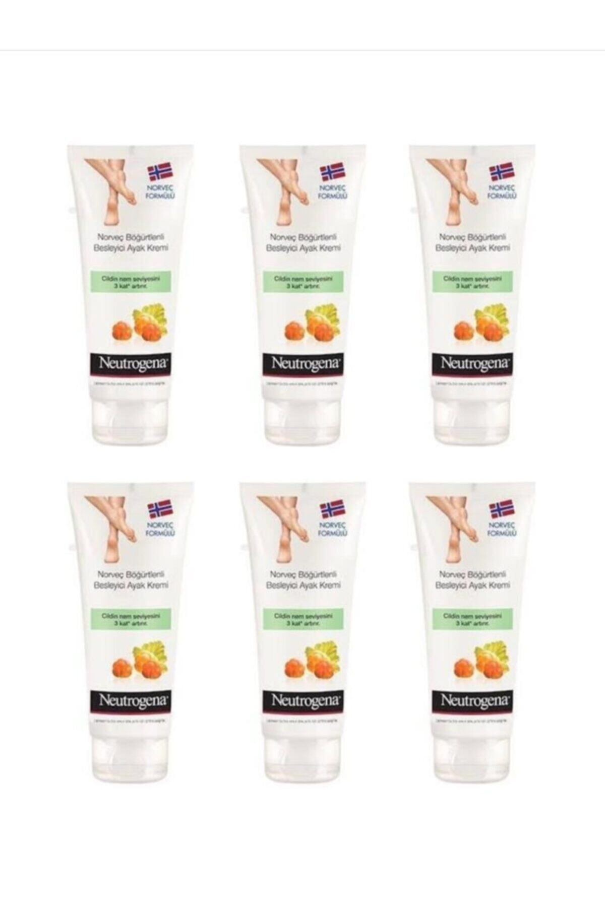 Neutrogena Ayak Kremi Böğürlenli 100ml 6 Adet
