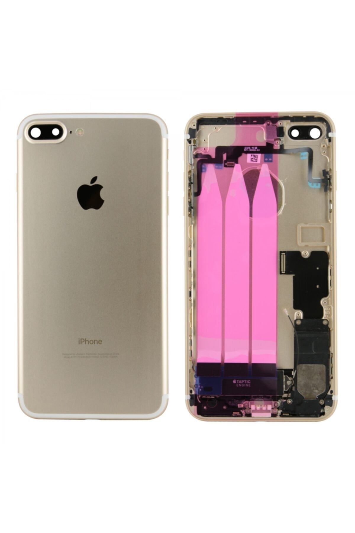 Teknonet Iphone 7 Plus Uyumlu Dolu Kasa - Gold