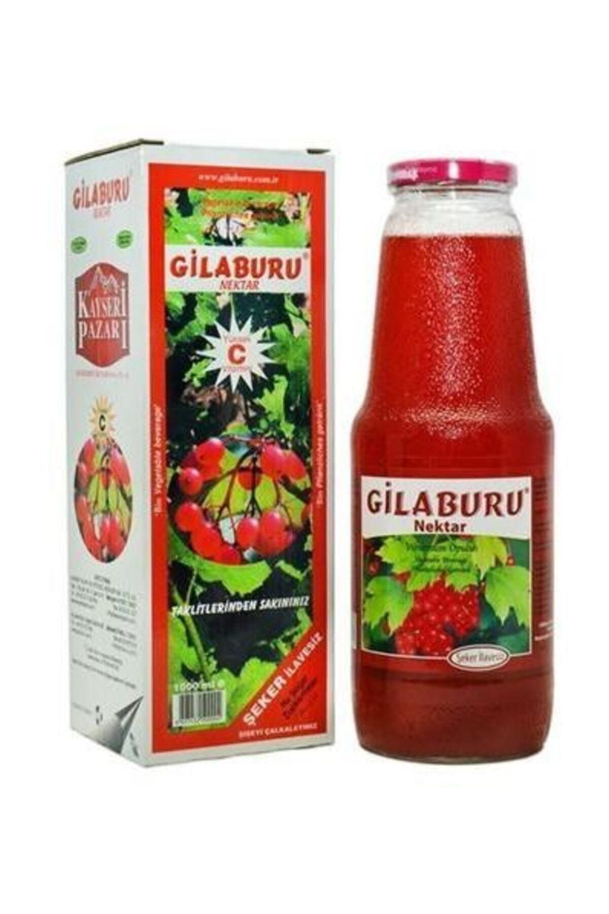 Kayseri Pazarı Gilaburu Suyu 1 Lt Şeker Ilavesiz