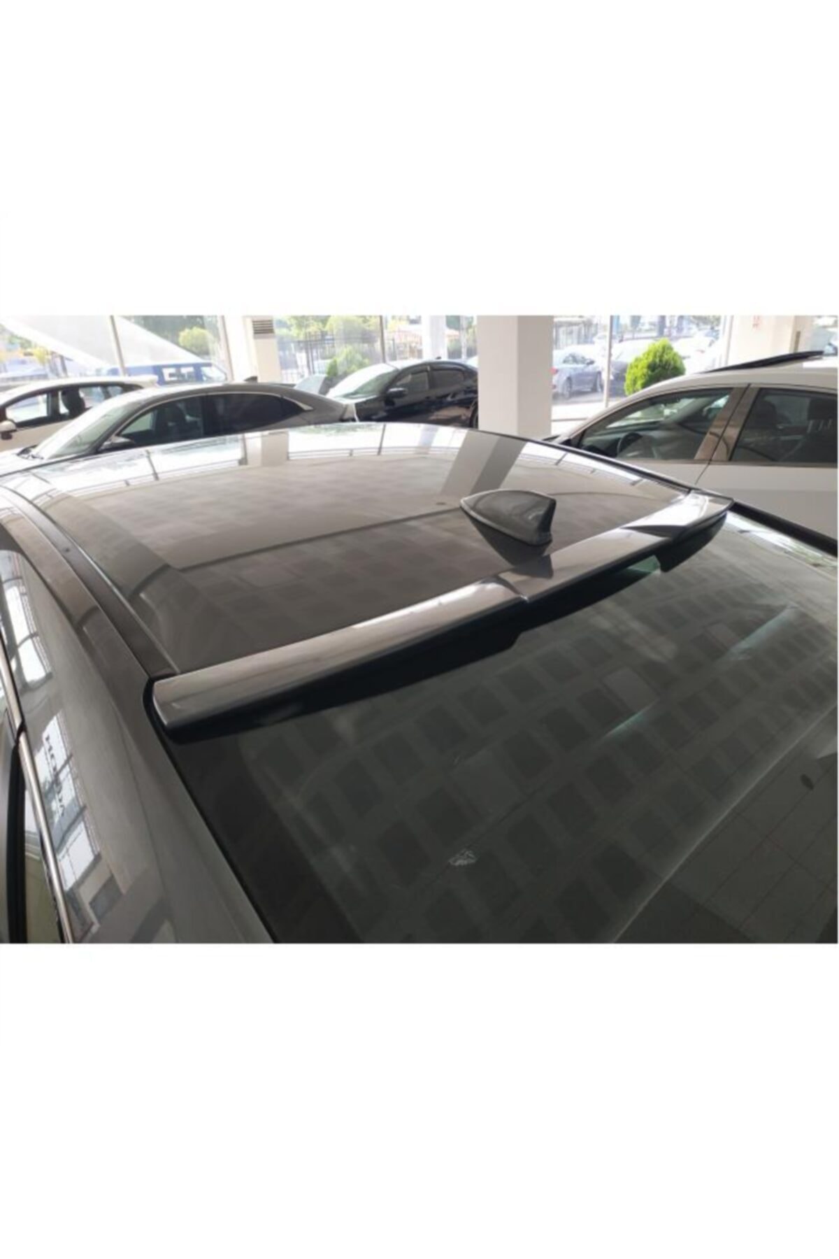 OLED GARAJ Honda Civic Cam Üstü Yay Spoiler Füme Renk Fc5 2016-2020