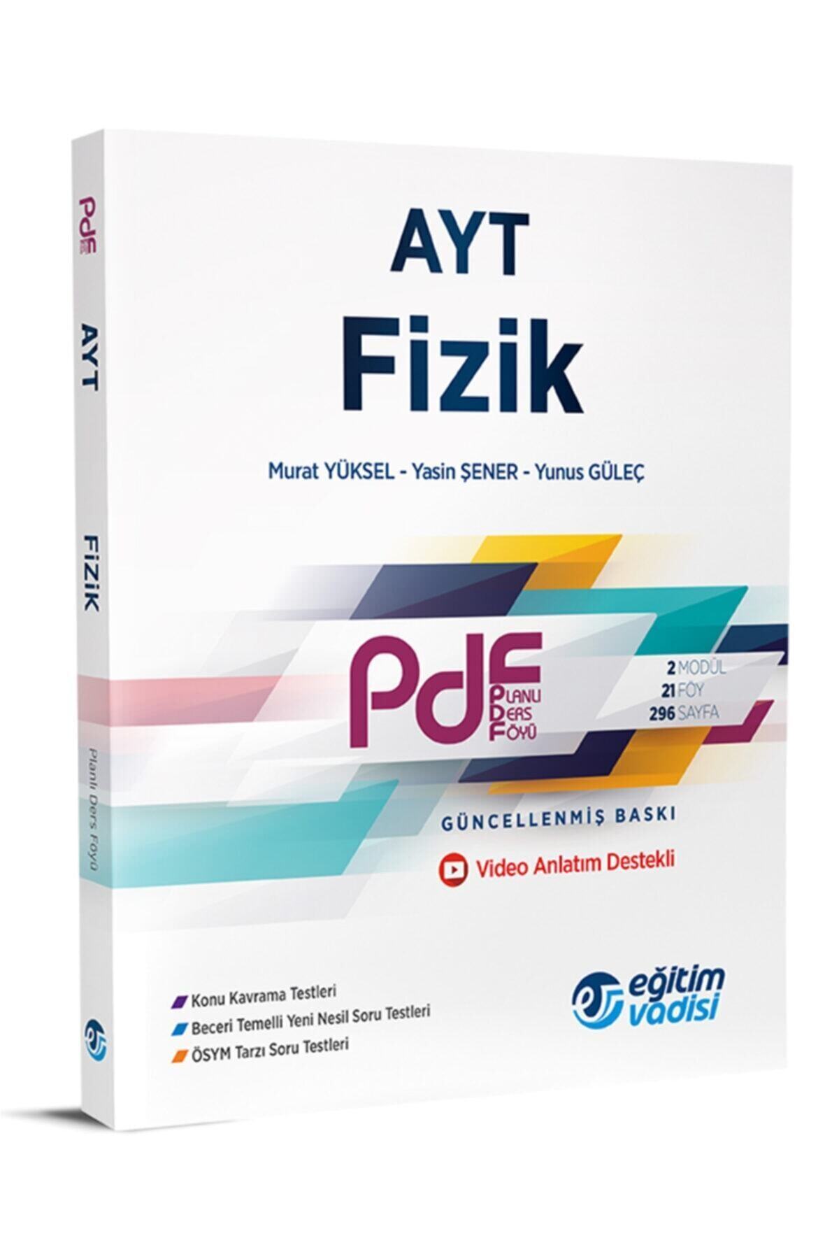 Eğitim Vadisi Ayt Fizik Pdf Konu Anlatımlı - Yayınları
