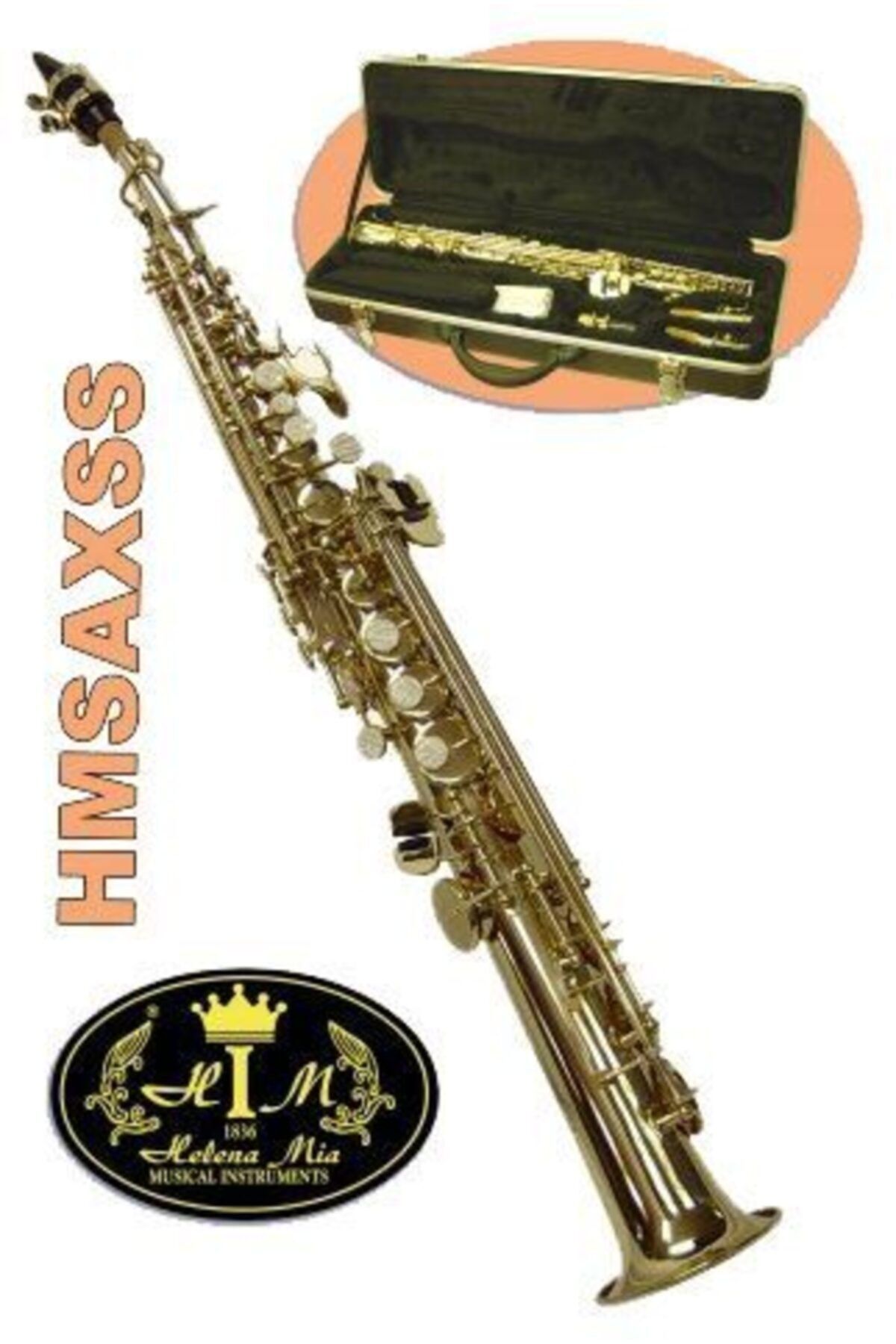 Helenamia Saksafon Soprano Altın Helena Mia Hmsaxss