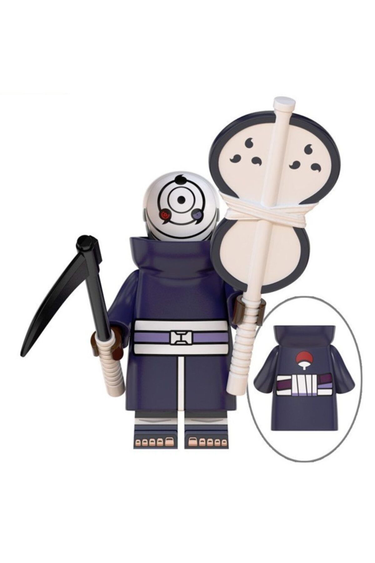 Xinh Obito Uchiha Ninja Mini Figür Naruto Anime X-80