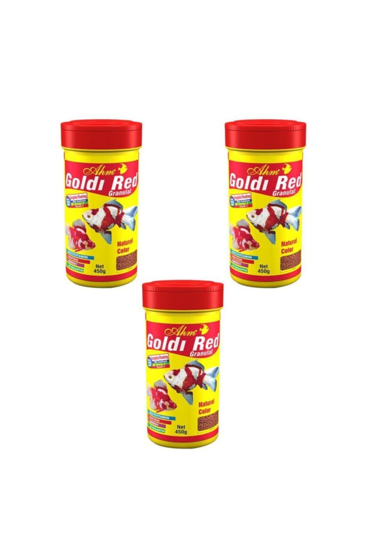 Ahm Goldi Red Granulat 100 ml - 3 Adet