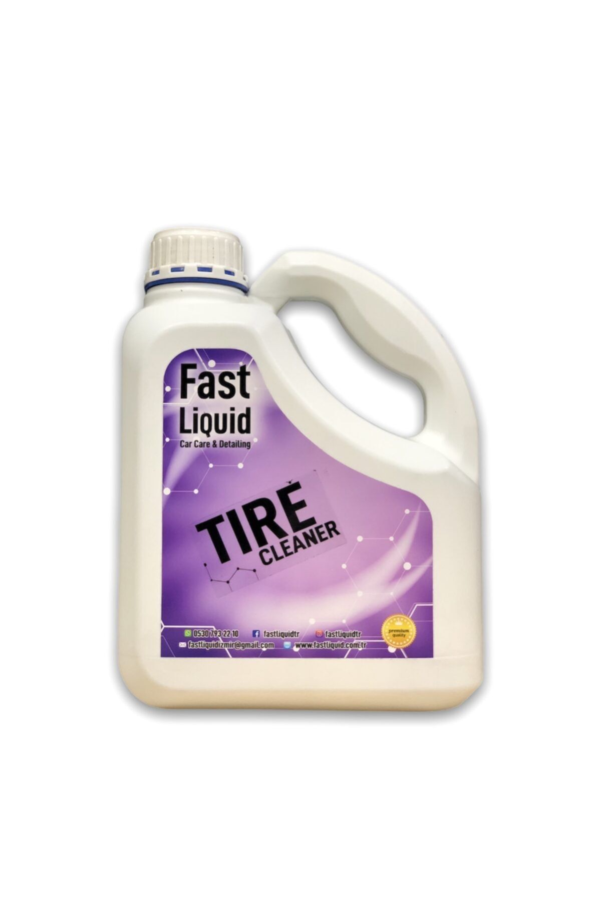 Fast Liquid Tire Cleaner 3.78 Lt Lastik Temizleyici