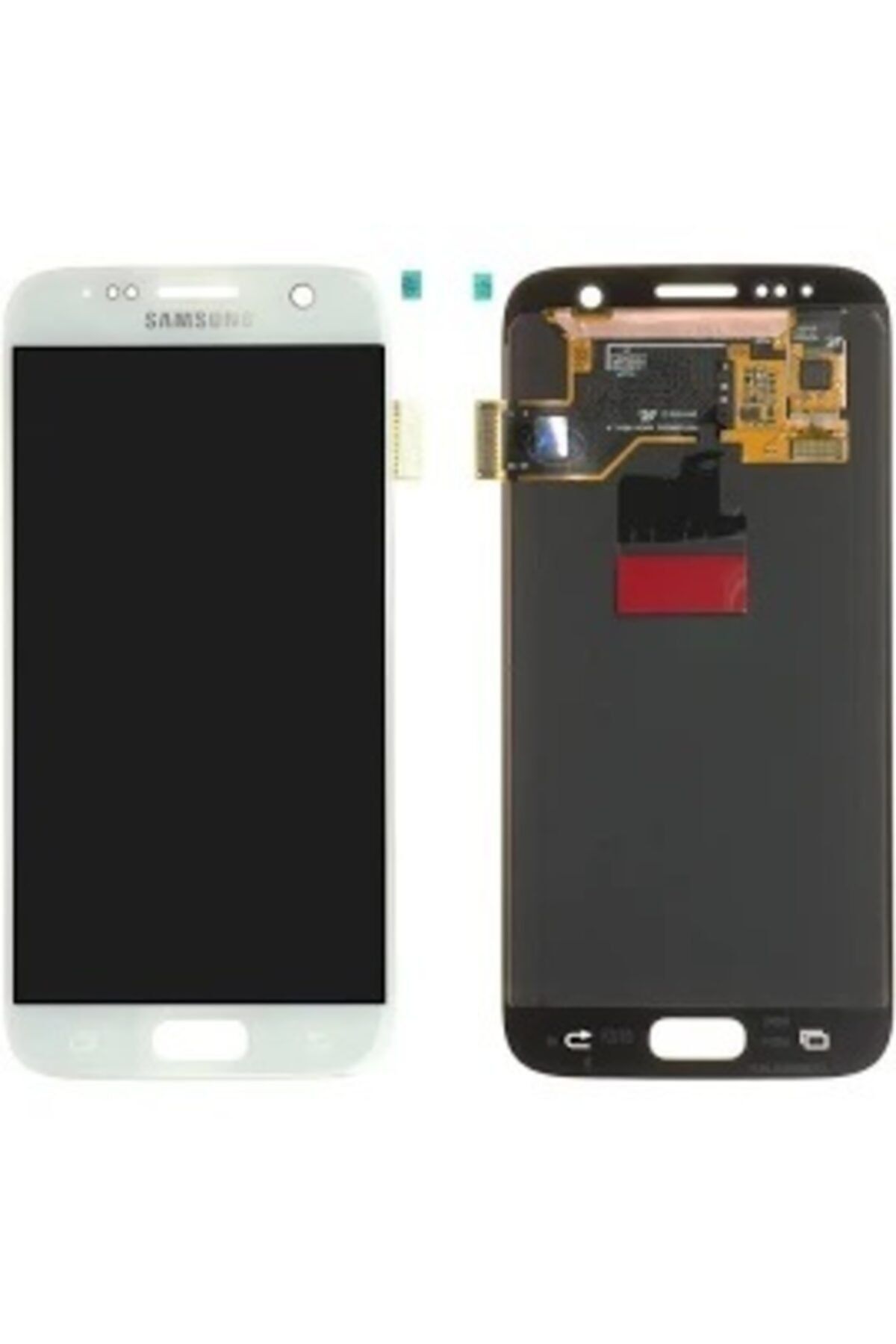 LuxTeknik Samsung Galaxy S7 Edge G935 Uyumlu Lcd Dokunmatikli Oled Ekran Beyaz - Renk