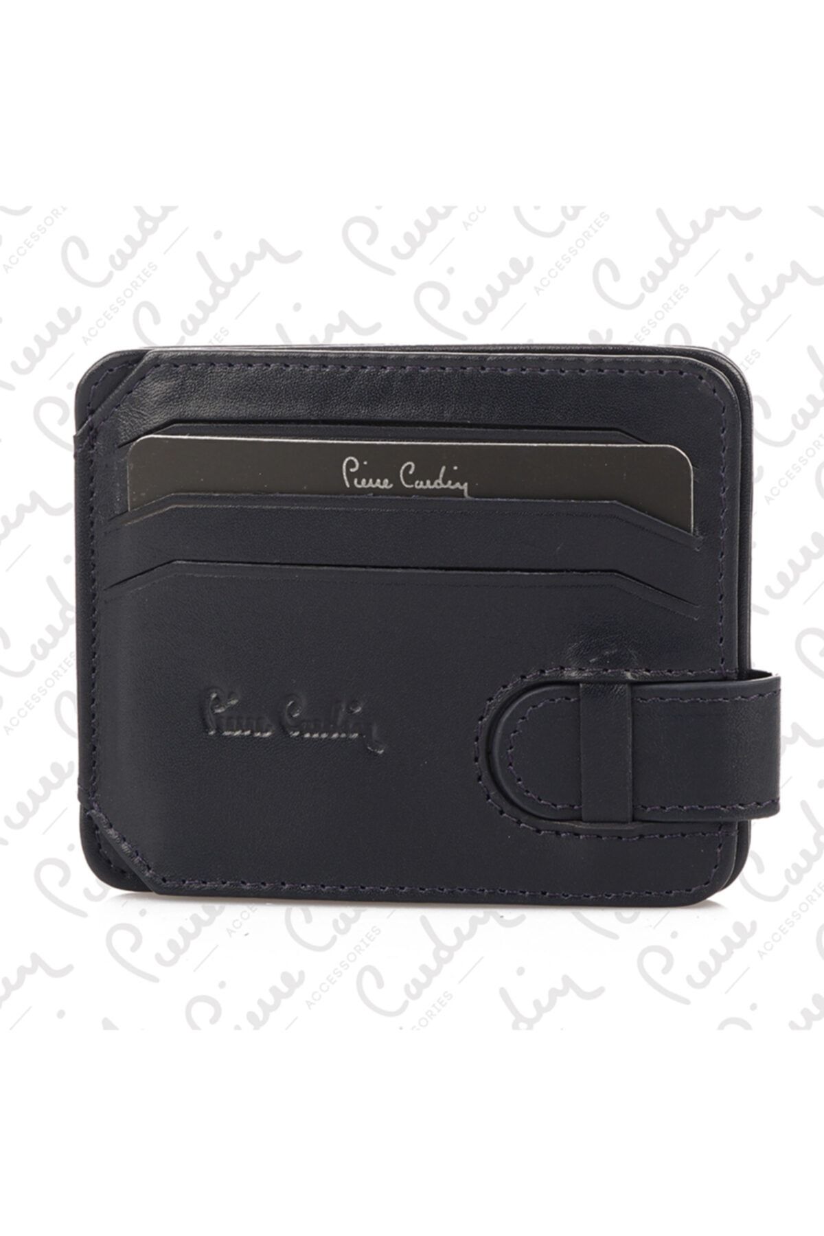 Pierre Cardin Erkek  Lacivert  Deri Kartlık Pcdr76028403 0510pc