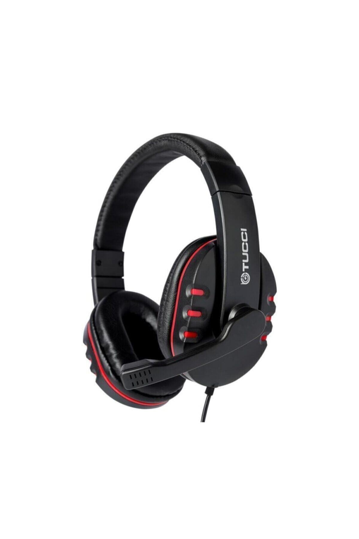 GFUZ Tucci X6 Oyuncu Kulaklığı Gaming Kulaklık Mikrofonlu Oyuncu Kulaklık Pc Bilgisayar Kulaklığı
