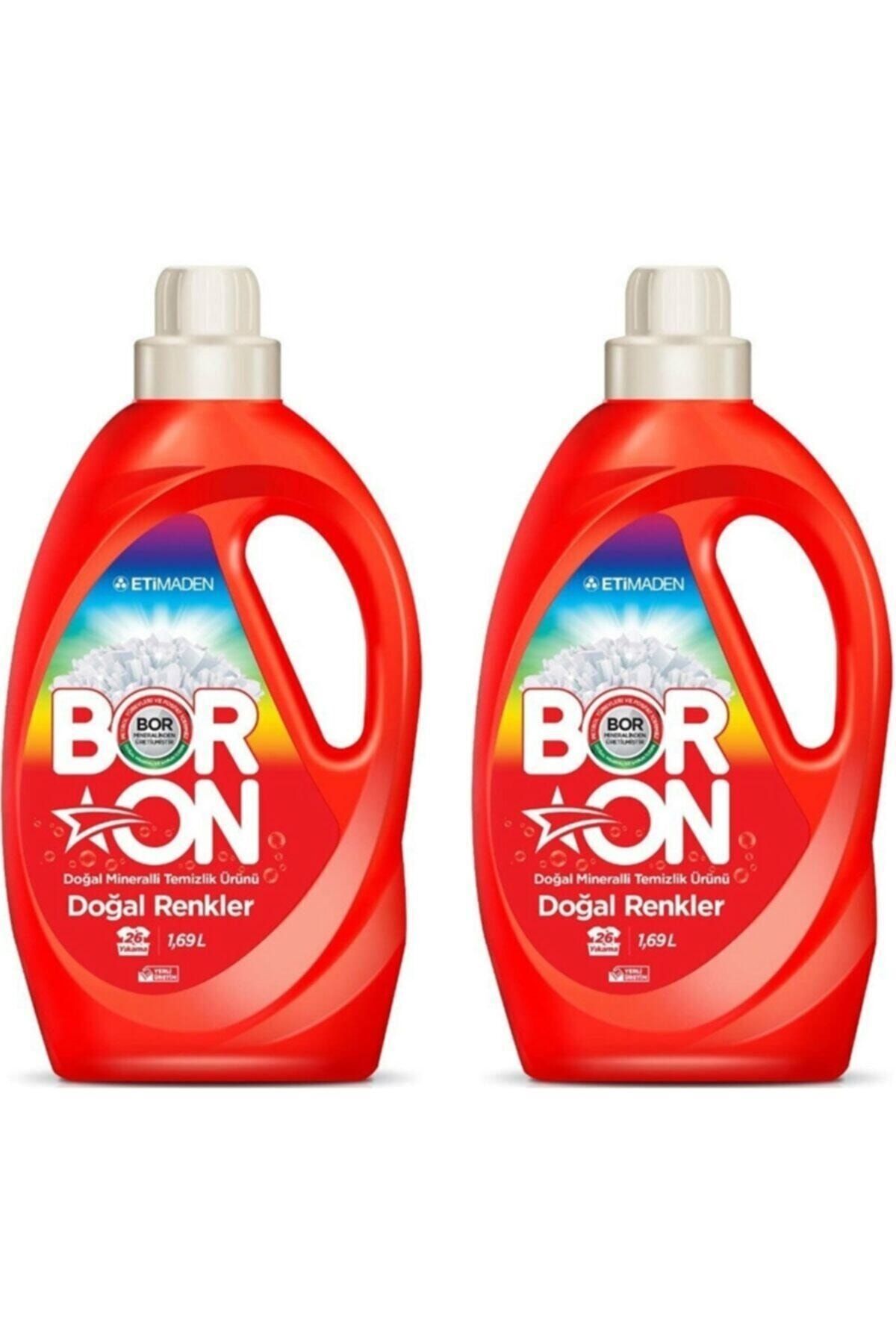 Eti Matik Boron Doğal Renkler Sıvı Deterjan 1,69 Lt 2 X 26 Yıkama