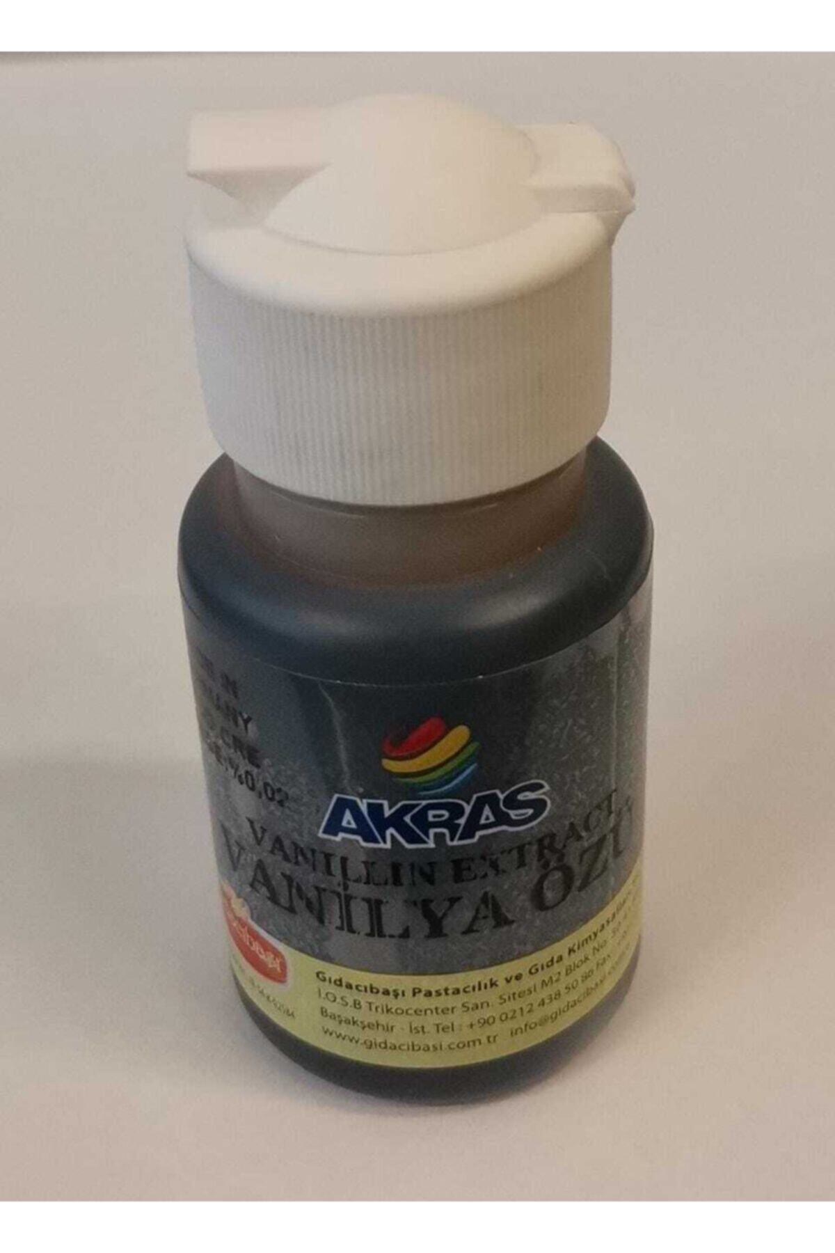 AKRAS Vanilya Özütü (vanilya Ekstrakt) 50 Gram