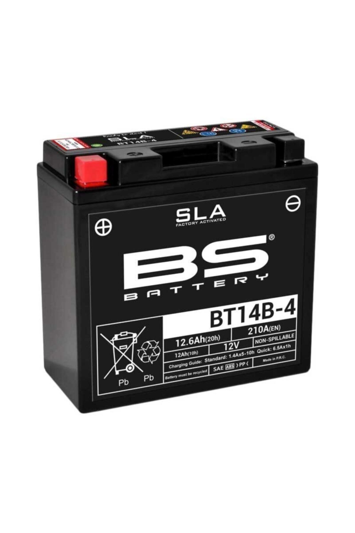 BS AKÜ Yamaha Mt 01 Bt14b-4 Sla 2005-2012