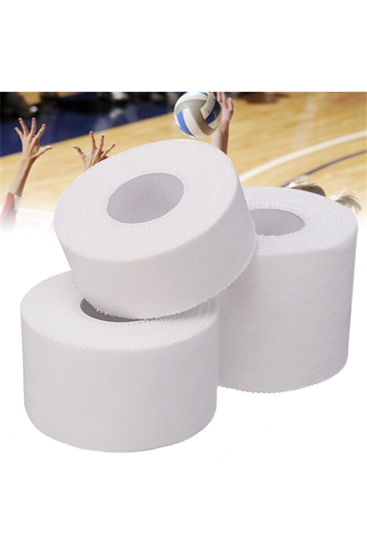 BiaTape M-tape Sporcu Bandajı 3 Adet (3,8 CM X 9,1 M DEN 3 ADET)