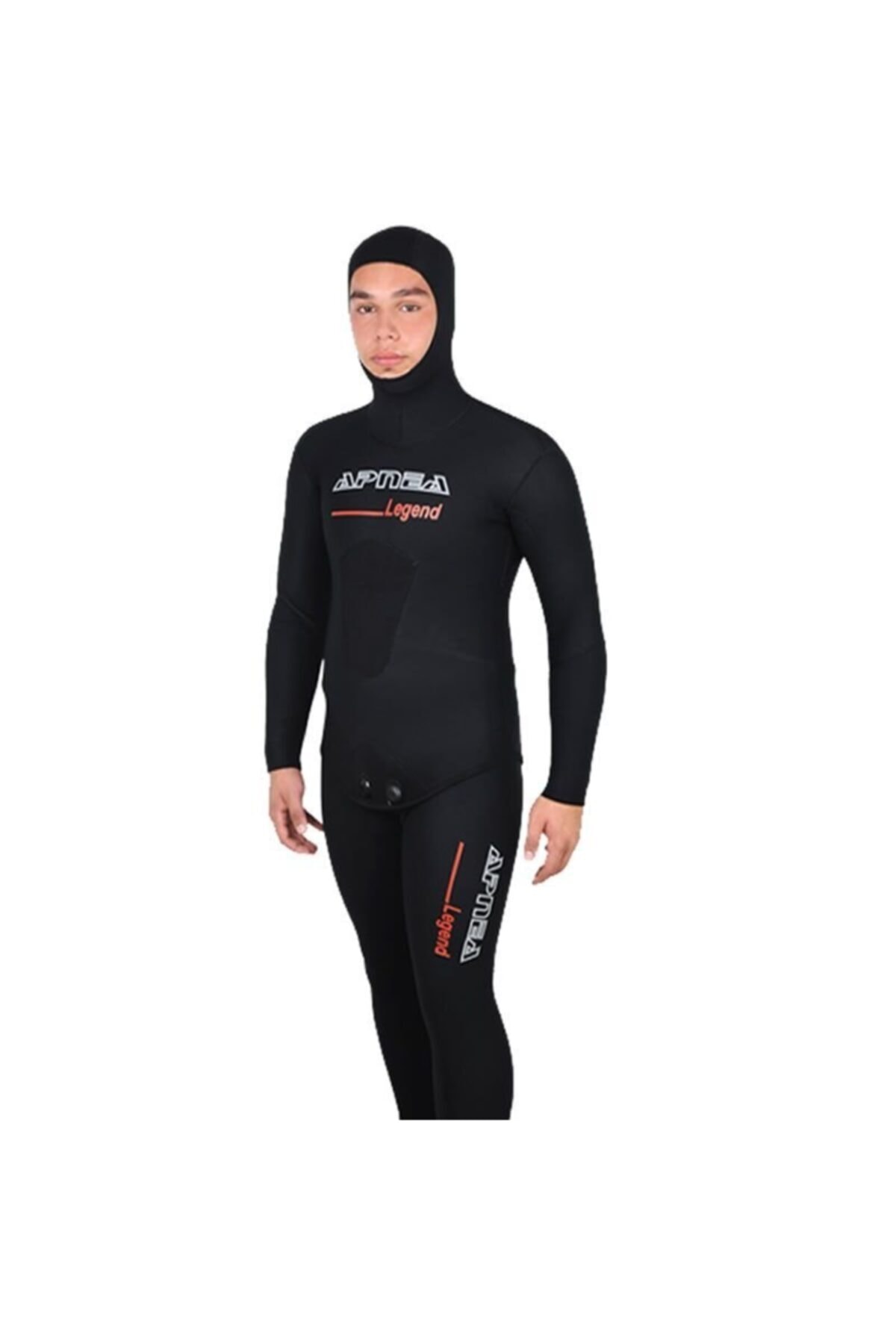 Apnea Unisex Siyah Balık Adam Kıyafeti Legend 5mm
