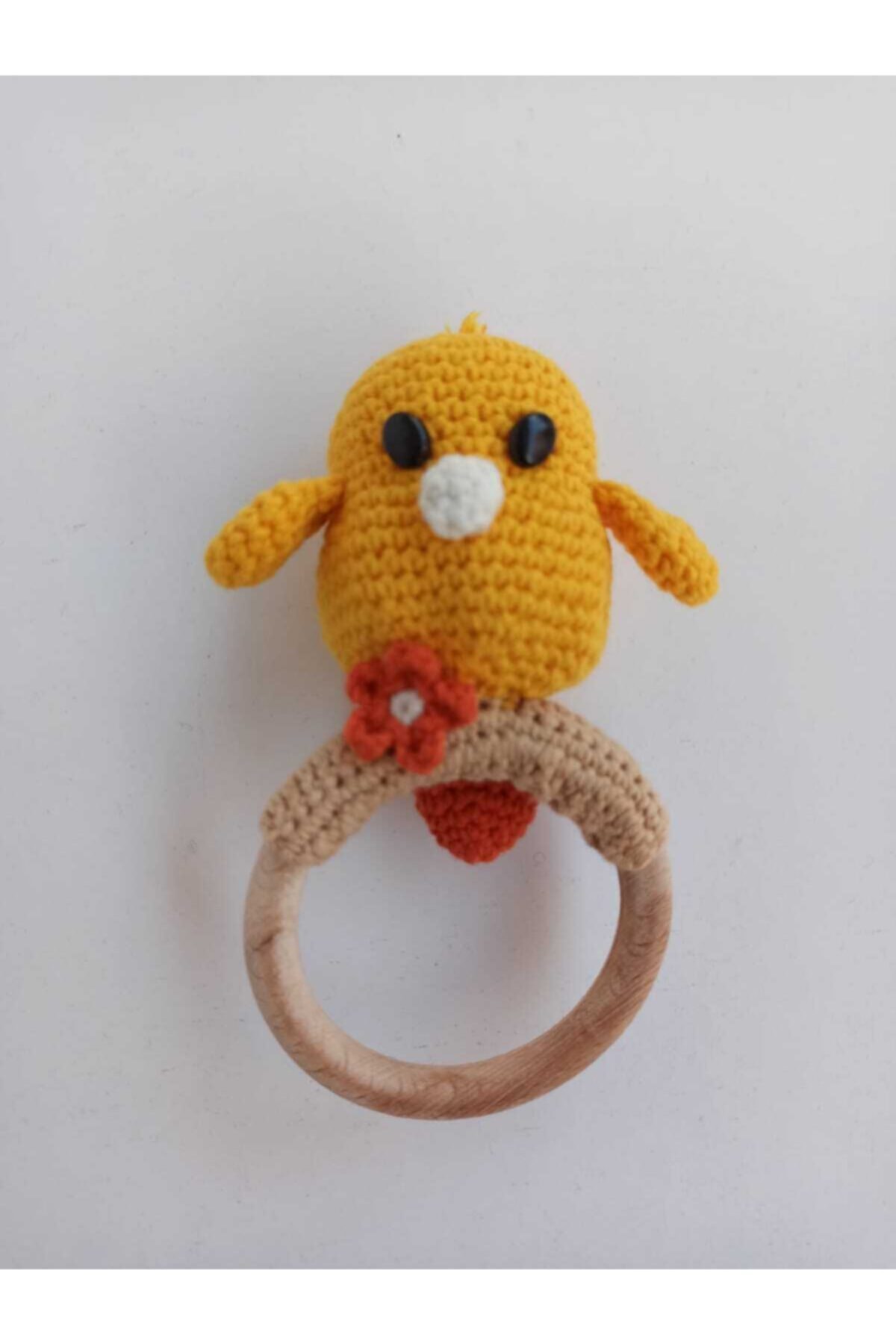 Betüş Yün Amigurumi Serçe-dişlik Ve Çıngırak