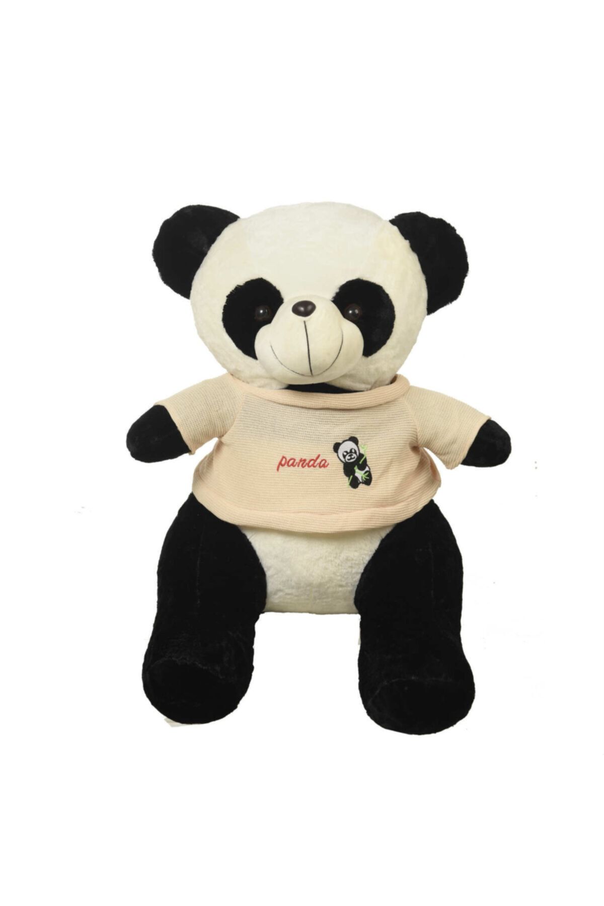 Sole Sevimli Tshirtlü Peluş Panda 90 Cm