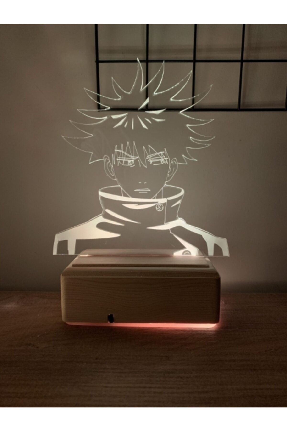 Modiwa Design Megumi Fushiguro Jujutsu Kaisen 16 Renk Gece Lambası