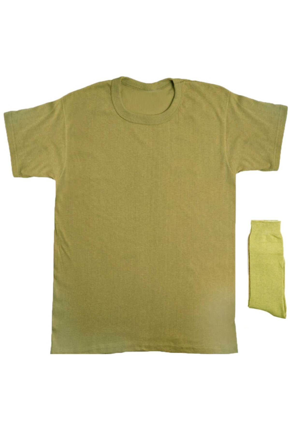 SİNGLE SWORD Erkek Askeri Yarım Kol Fanila + Çorap Seti