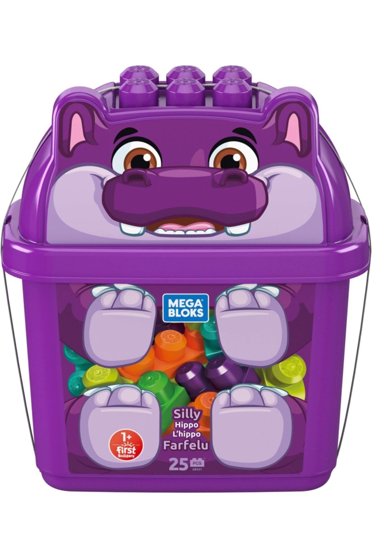Mega Bloks Sevimli Hayvanlar Blok Kutusu - Hippo