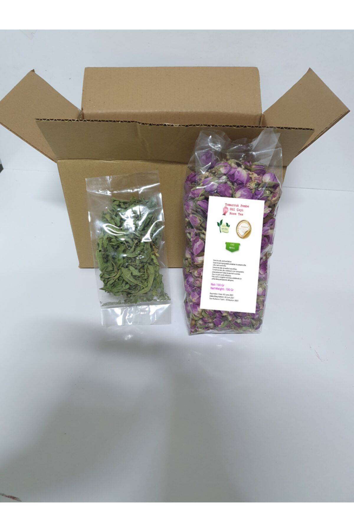 Aktar Baharat Tomurcuk Pembe Gül Çayı 150 g - Yeni Sezon - Kutulu - Her Ürüne Ayrı