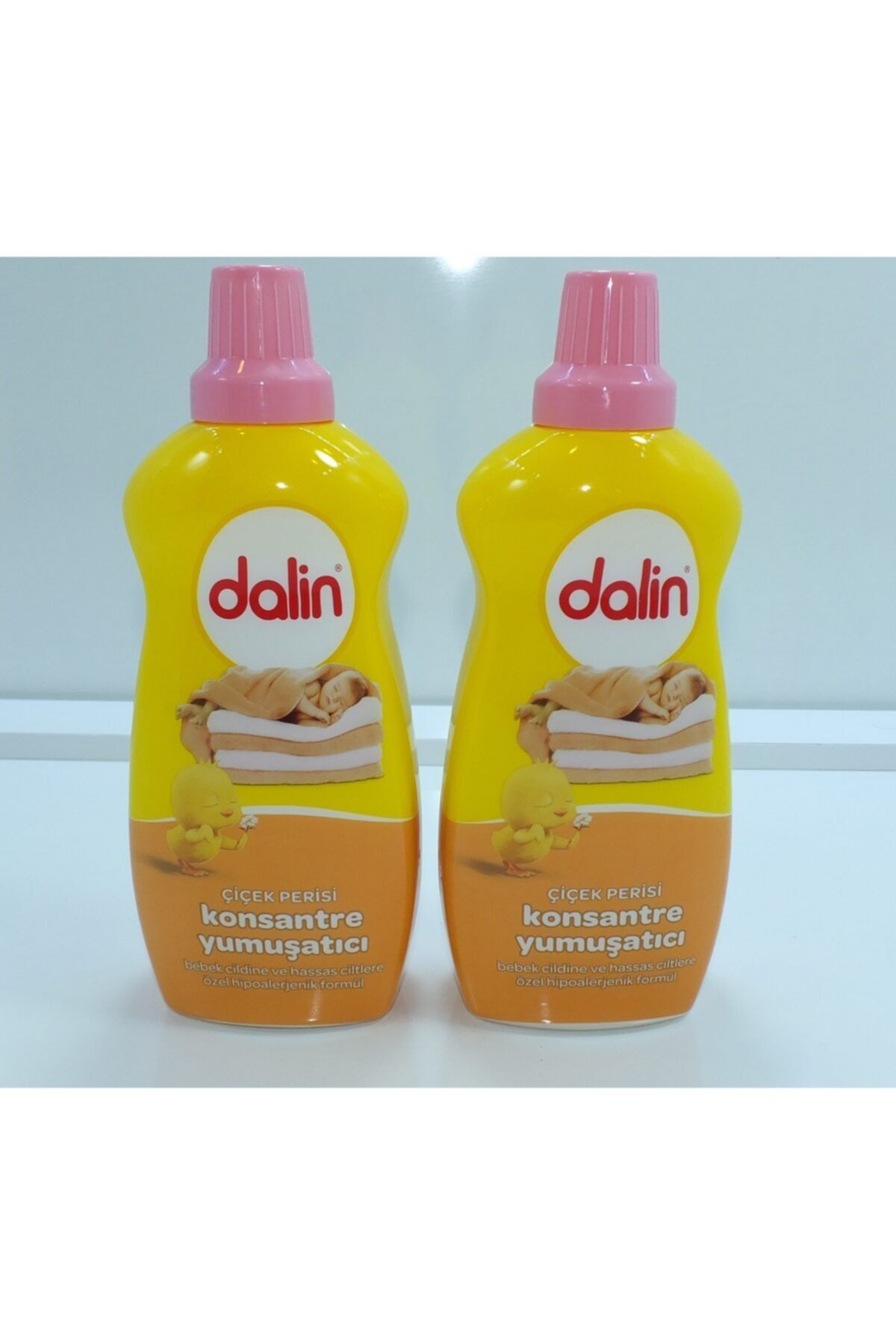 Dalin Dalın Konsantre Yumuşatıcı Çiçek Perisi 1200 Ml 2 Li Paket