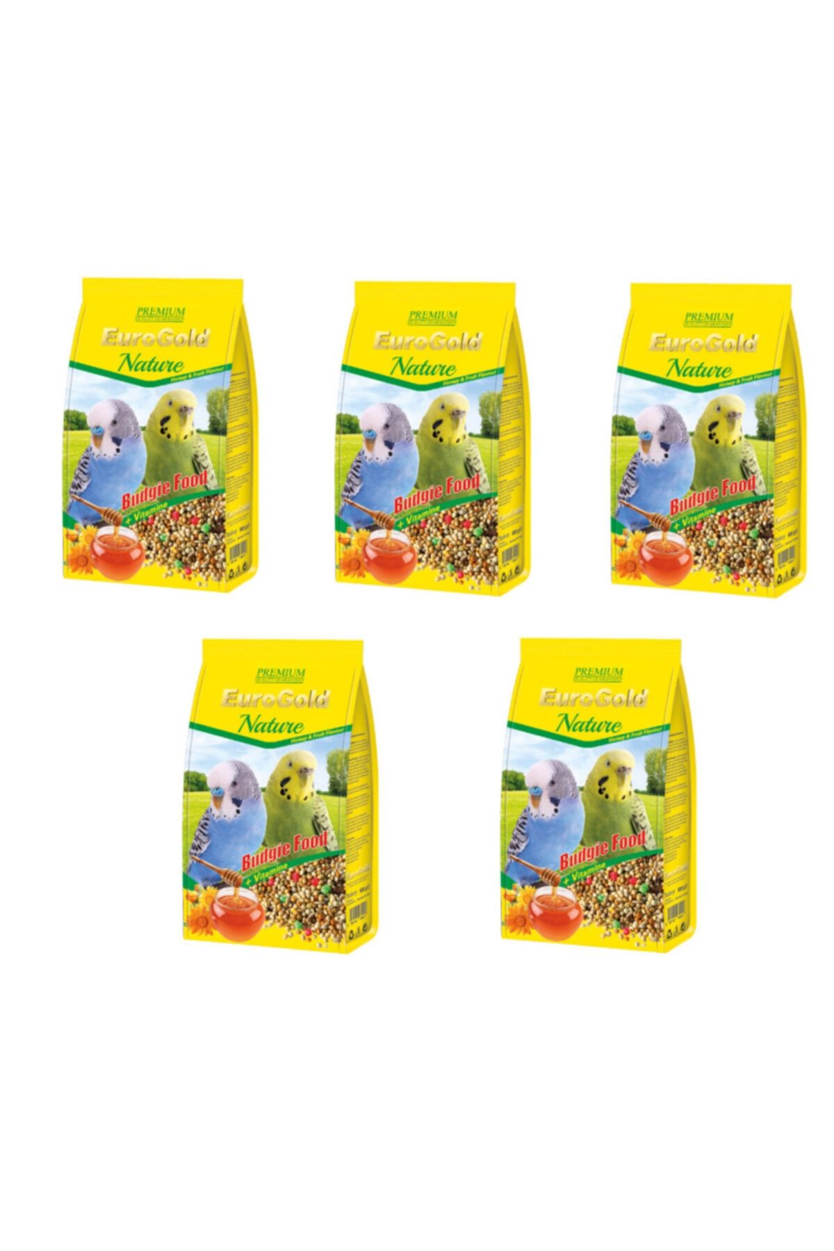 EuroGold Ballı Muhabbet Yemi 500 Gr 5 Adet