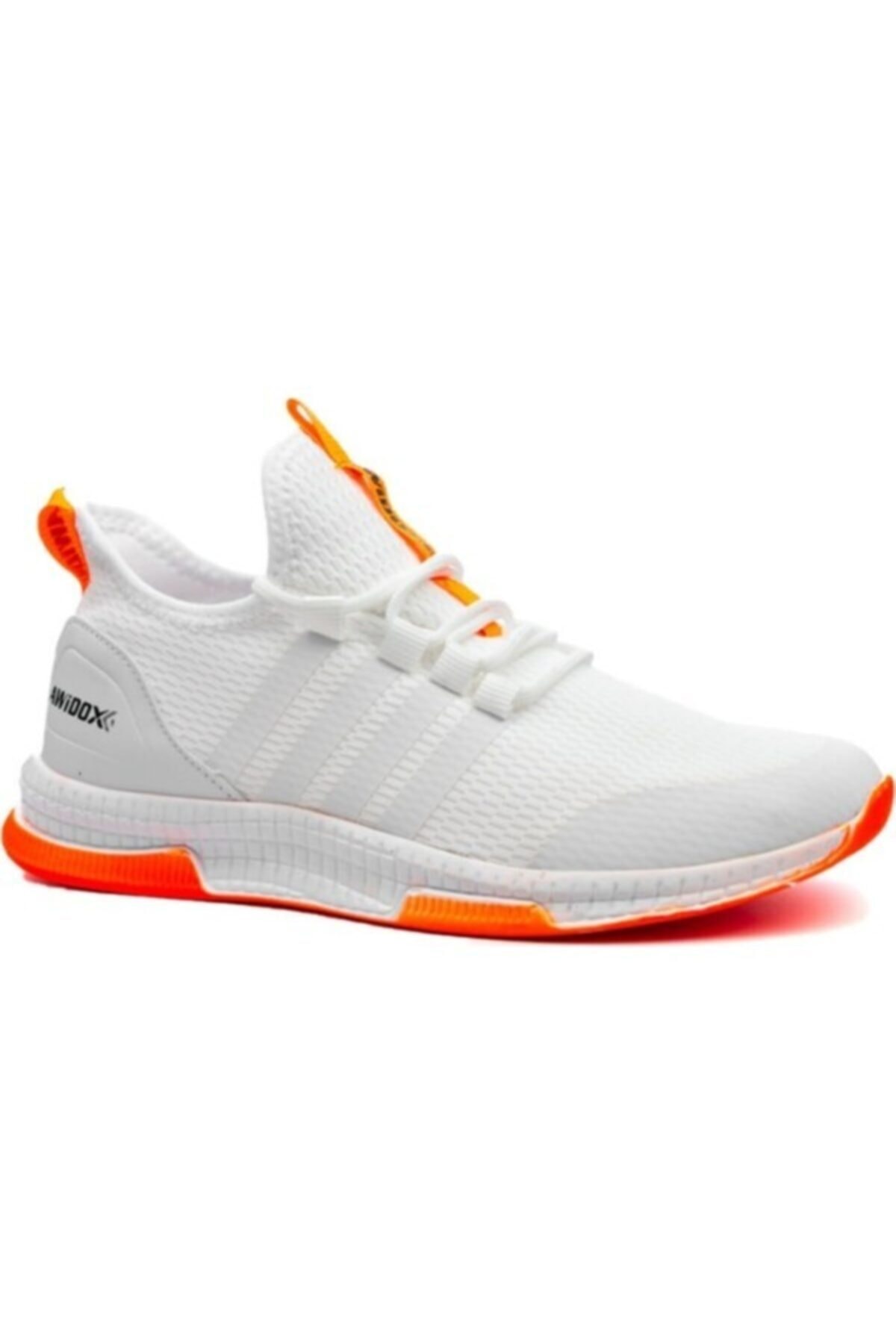 Awidox Unisex Beyaz Turuncu Spor