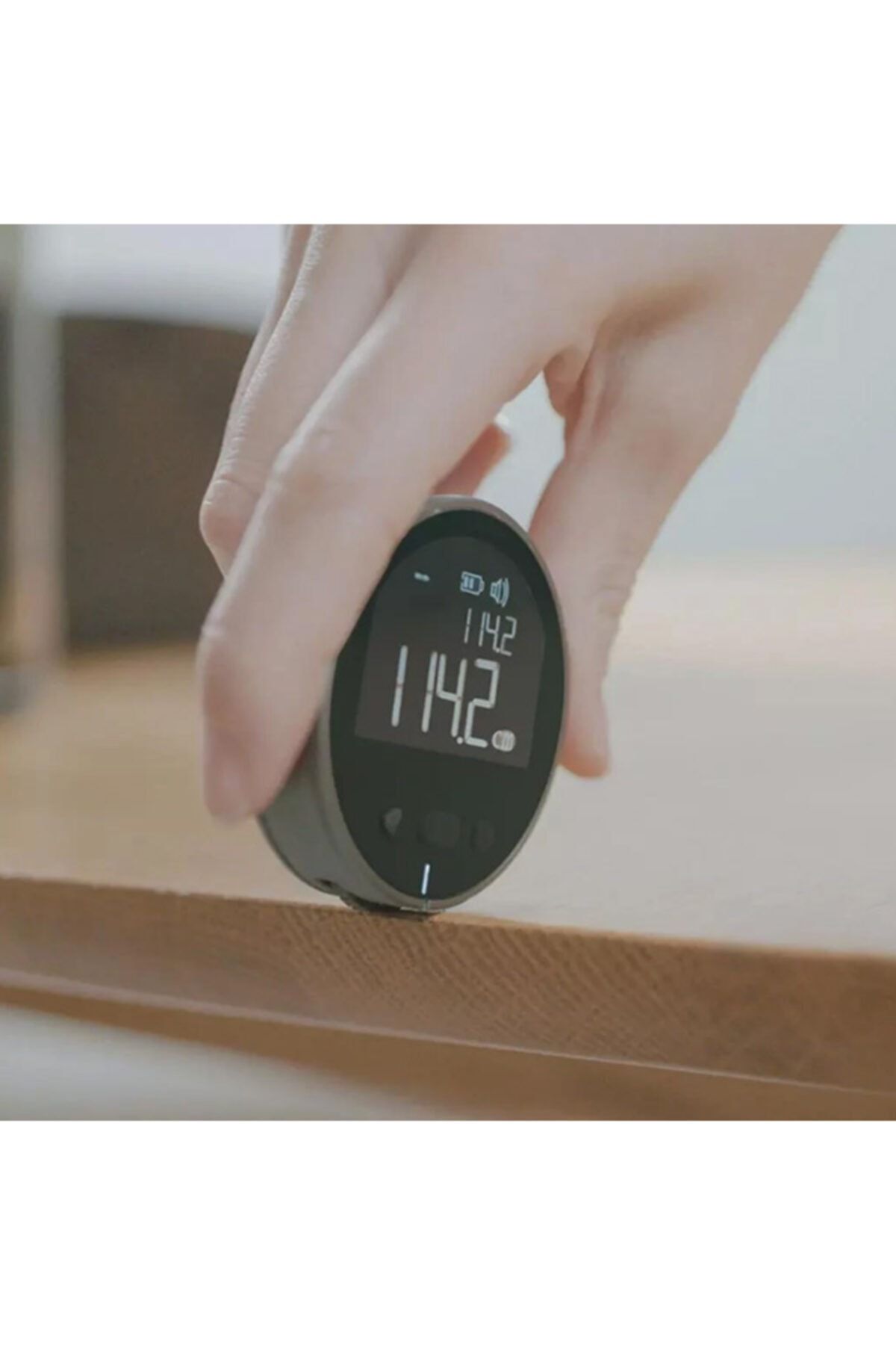 Asaf Eticaret Xiaomi Mijia Duka Elektronik Cetvel Lcd Ekranlı Şarj Edilebilir Olçum Aleti