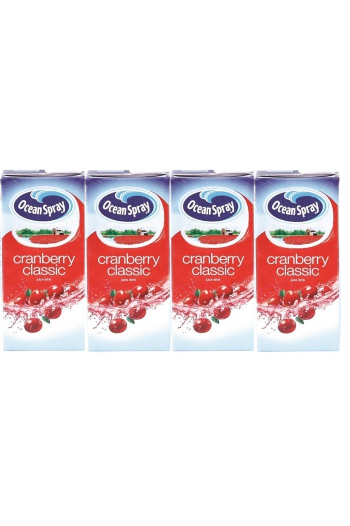 Ocean Spray Cranberry Classic Tetrapak 1 Lt X4
