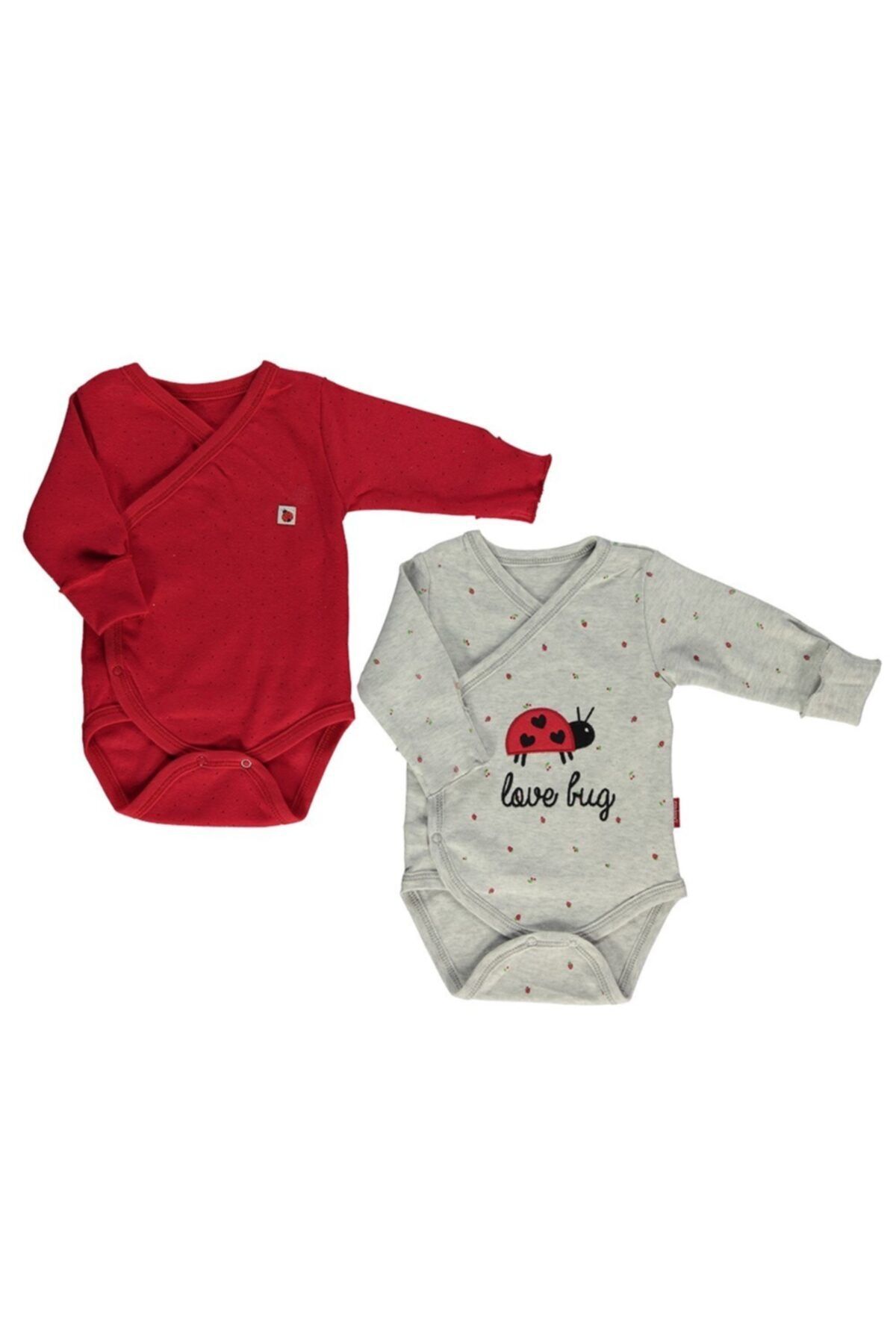 Bebetto Bebek Interlok Kruvaze Body 2'li
