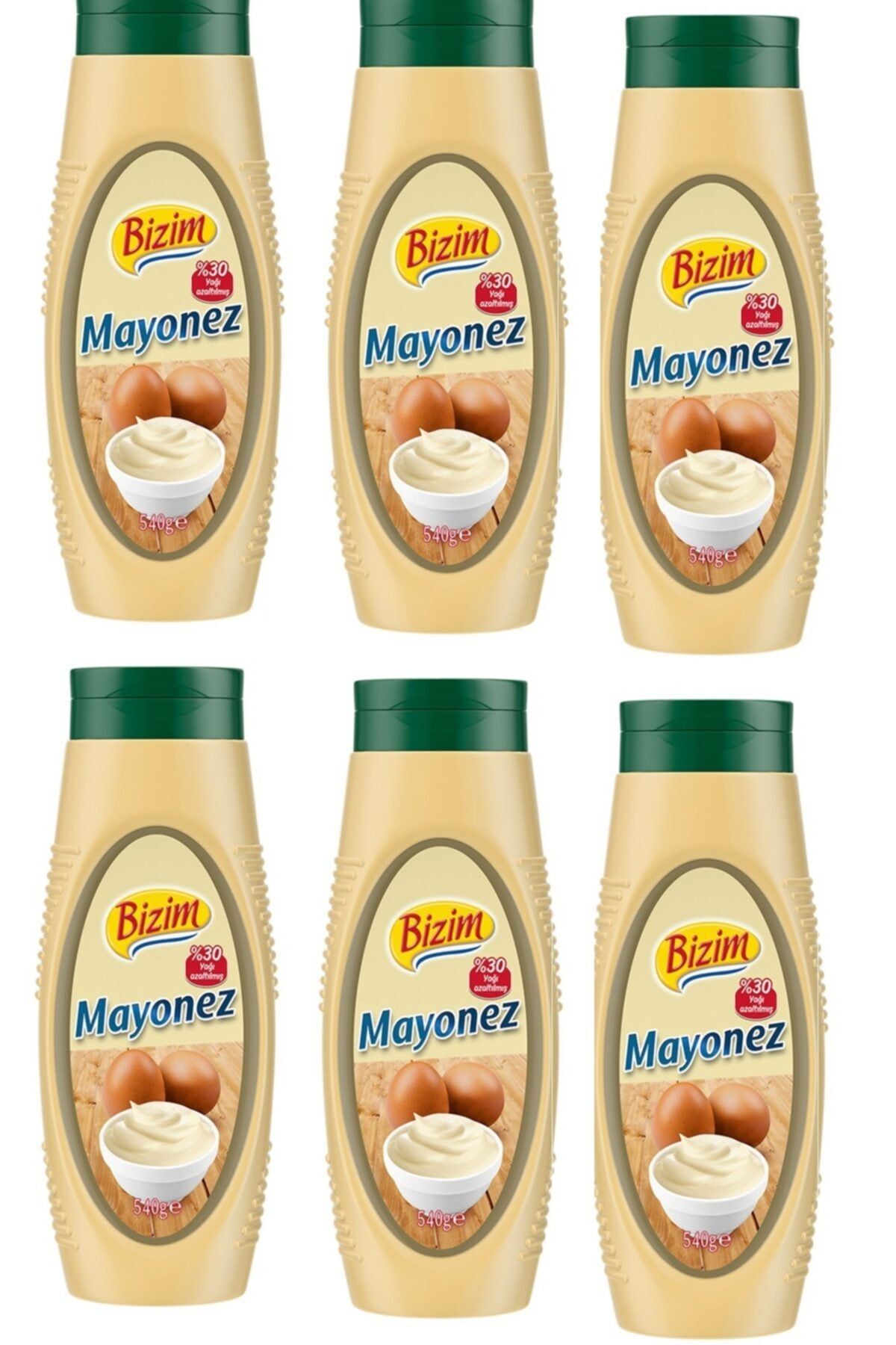 Bizim Mayonez 540 Gr X 6 Adet