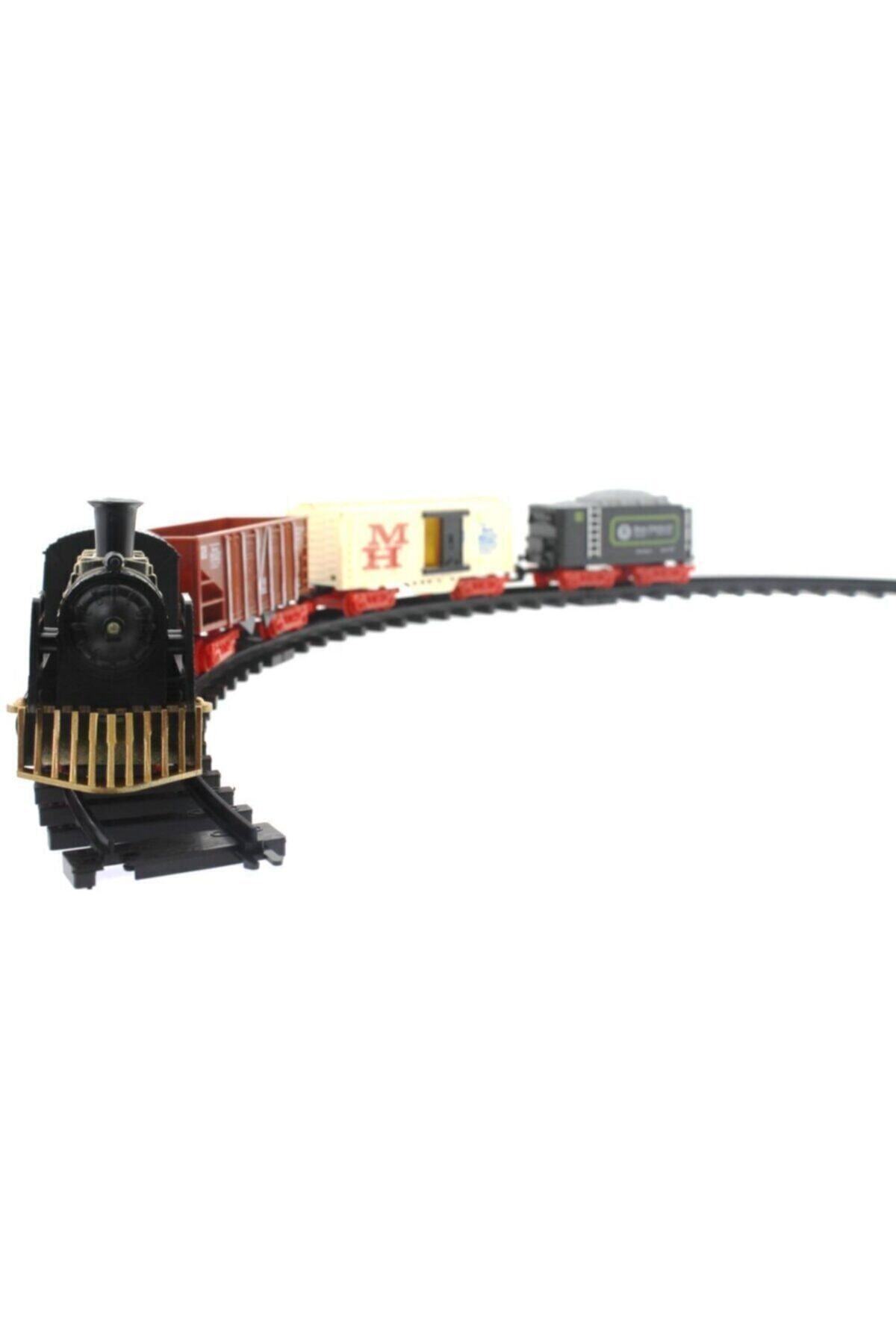 Mega Oyuncak 21 Parça Pilli Oyuncak Yük Treni