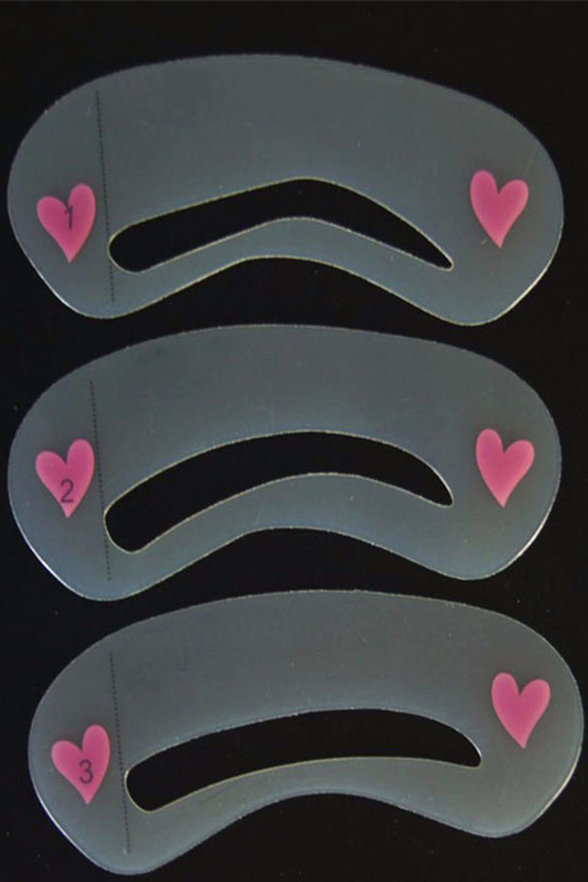 Takistir 3 Cesit Kas Sablonu Kas Sekillendirme Sablonlari Fiyati Yorumlari Trendyol