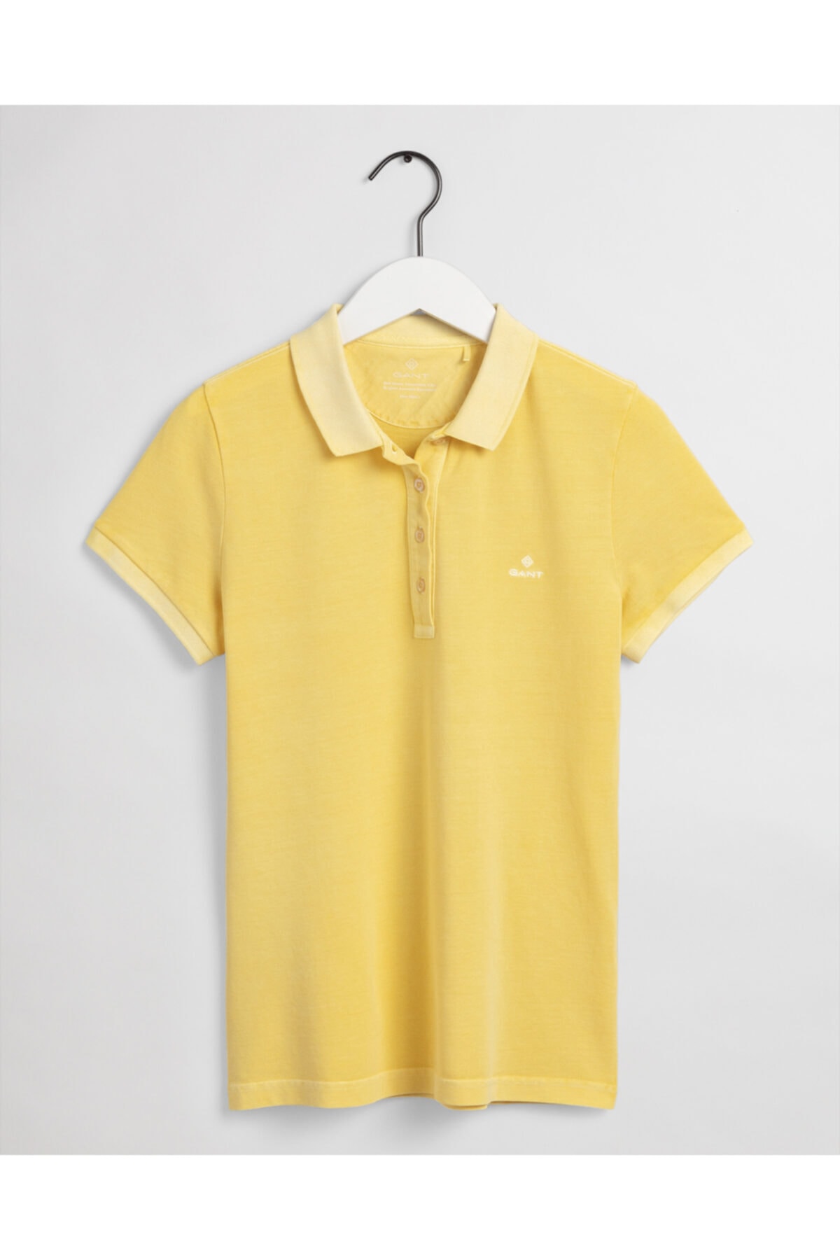 Gant Kadın Sarı Regular Fit Polo