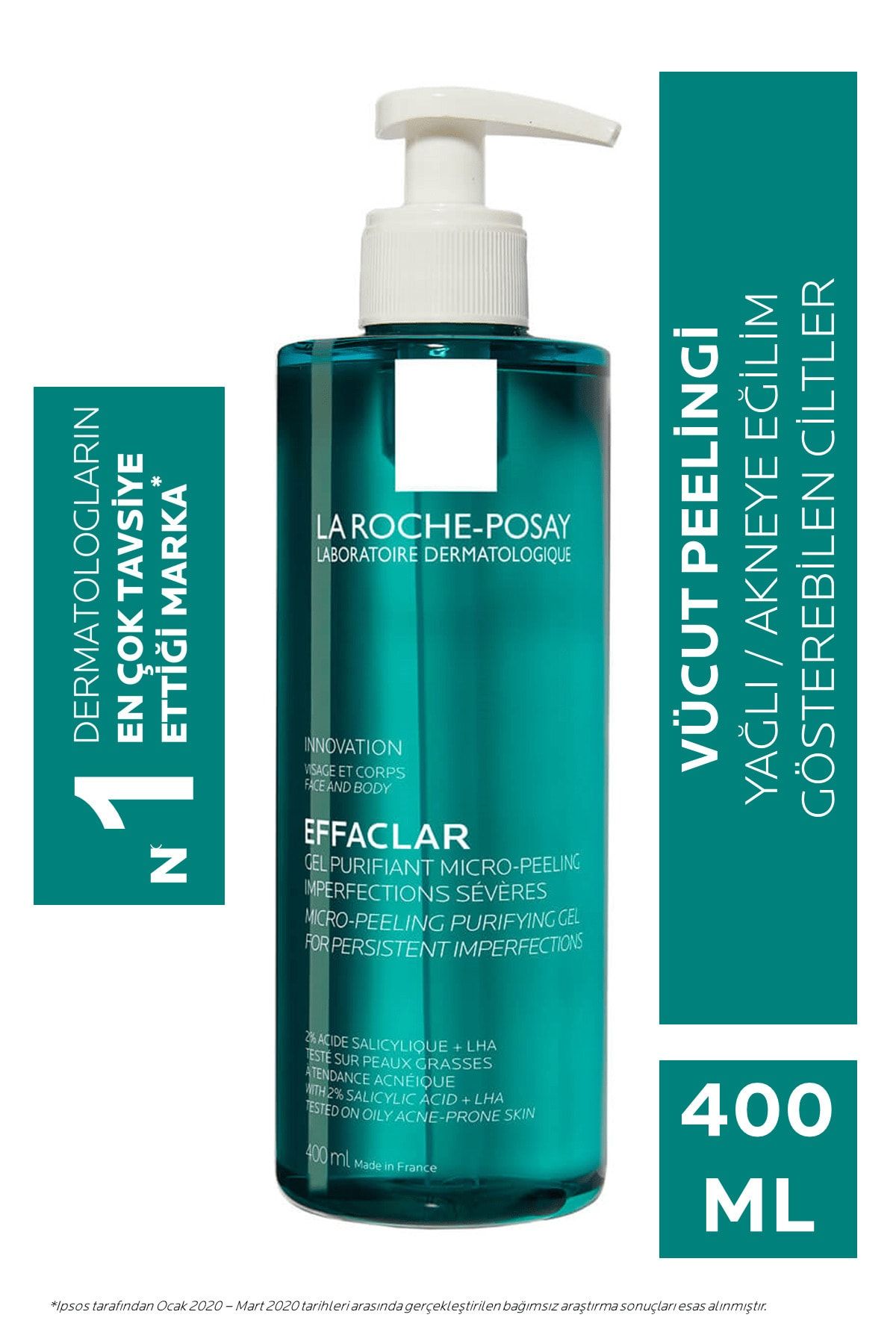 La Roche Posay La Roche-posay Effaclar Mıcropeelıng Jel 400 ml
