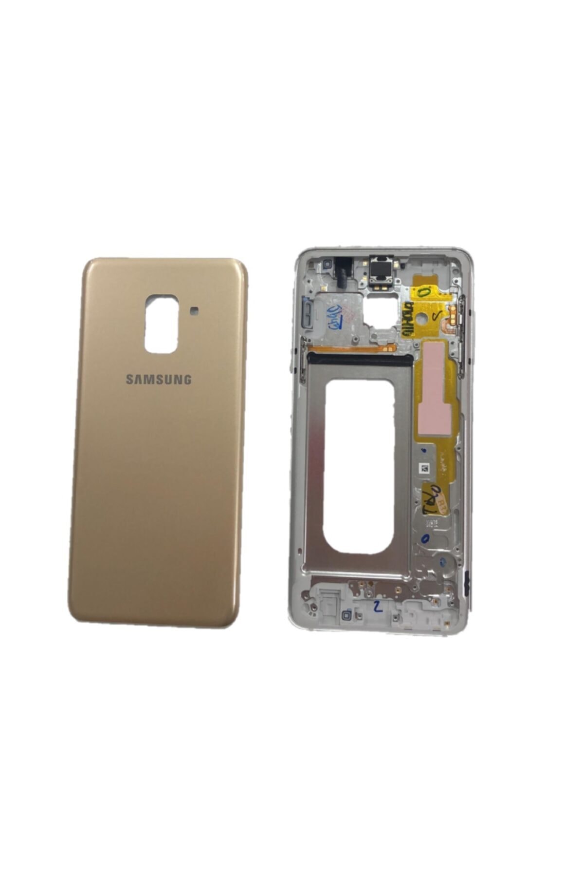 Samsung A530 A8 2018 Kasa Kapak Gold