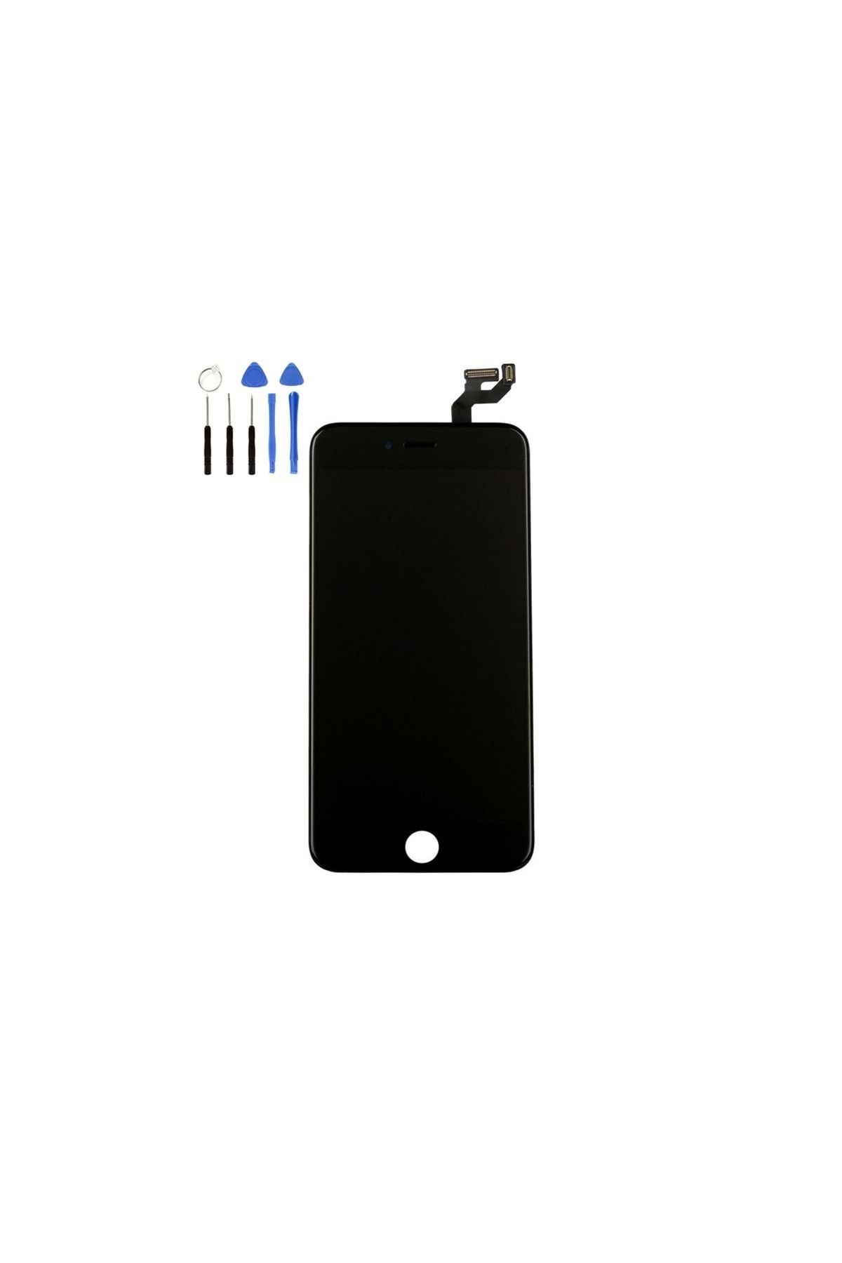 Tk Tech İPhone 6S PLUS  LCD EKRAN DOKUNMATİK SİYAH TAMİR SETİ YANINDA !!