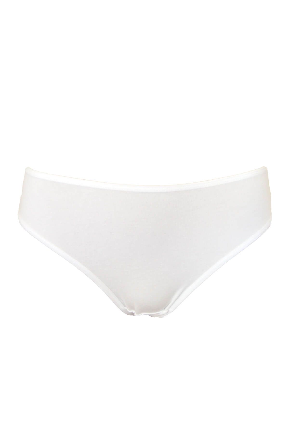 Malabadi Kadın Beyaz Basic Ince Kenarlı Modal Slip 1028 Xxl